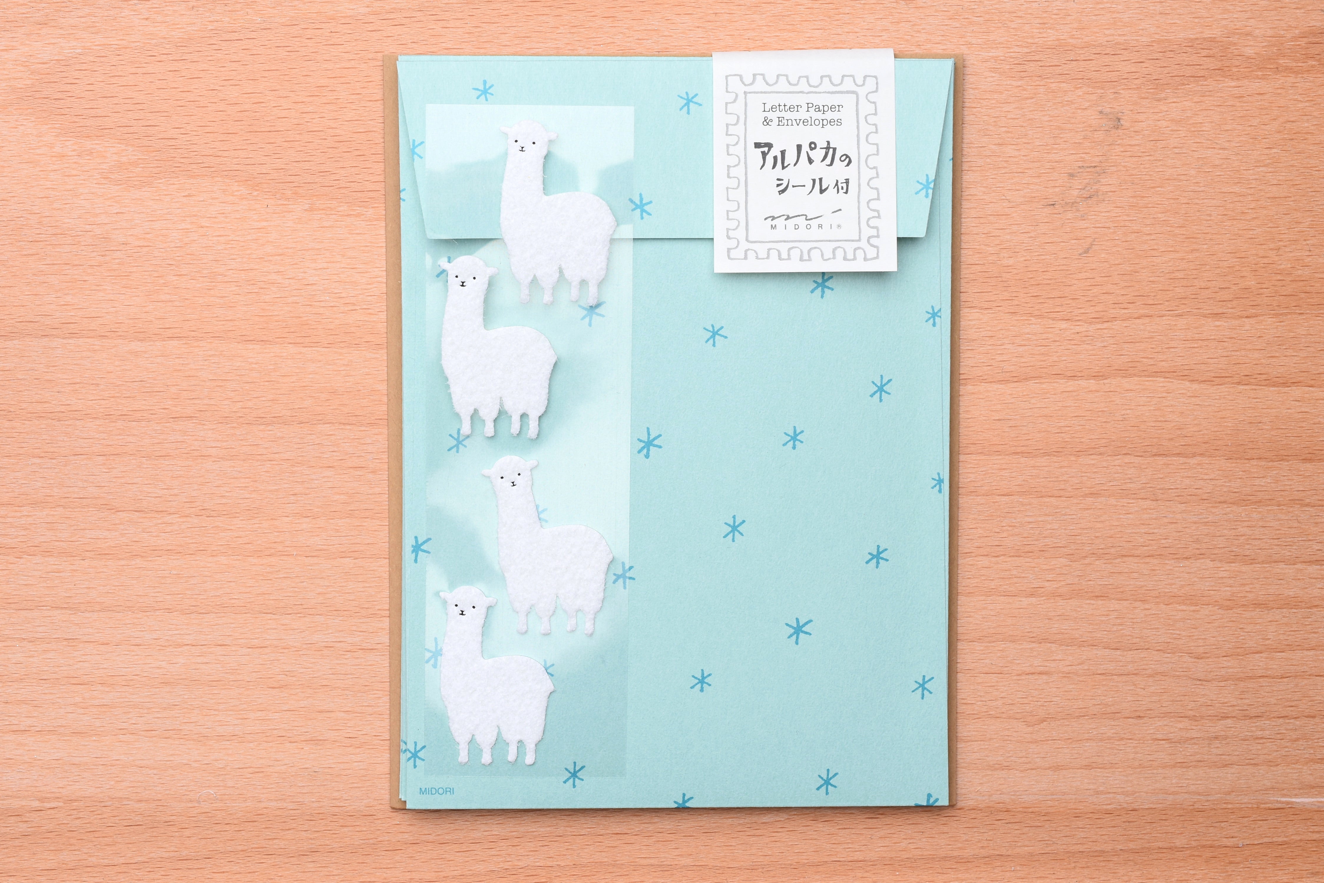 Mini Letter Set with Alpaca Stickers