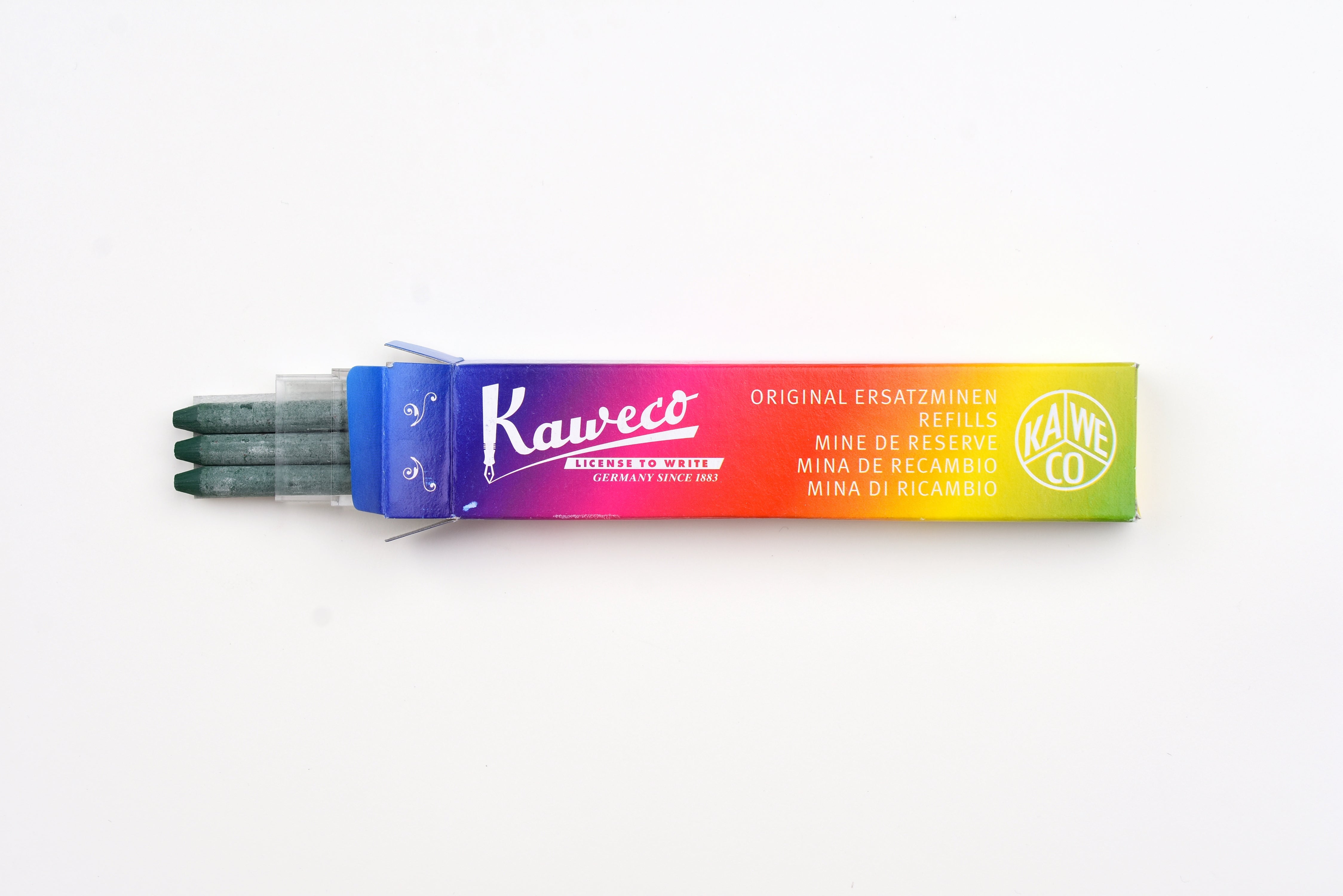 Kaweco Pencil Leads 5.6mm - Green - 3pcs