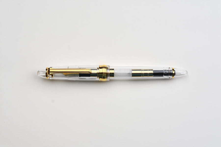 Nagasawa Original Standard Fountain Pen Skeleton Proske - Gold