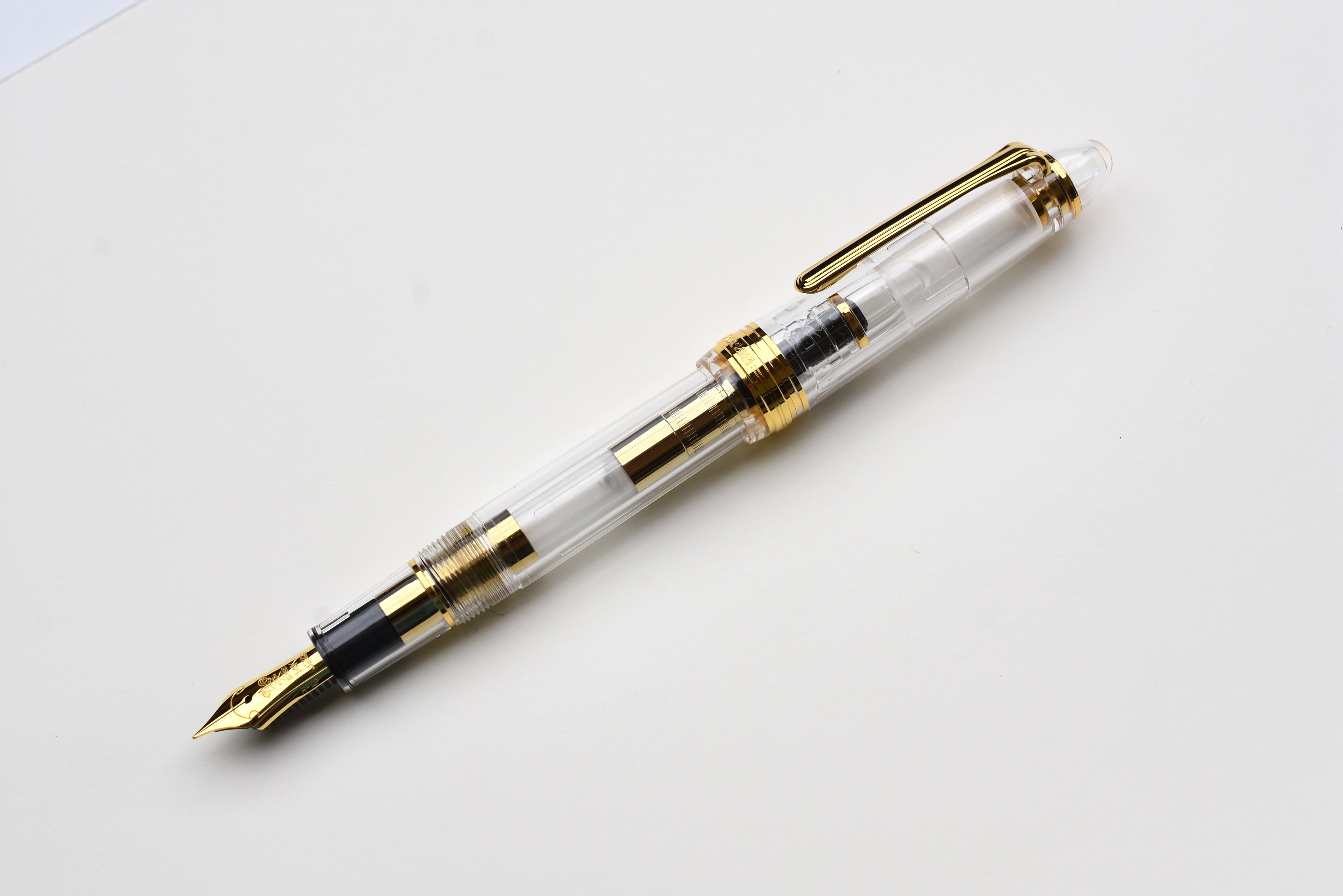 Nagasawa Original Standard Fountain Pen Skeleton Proske - Gold
