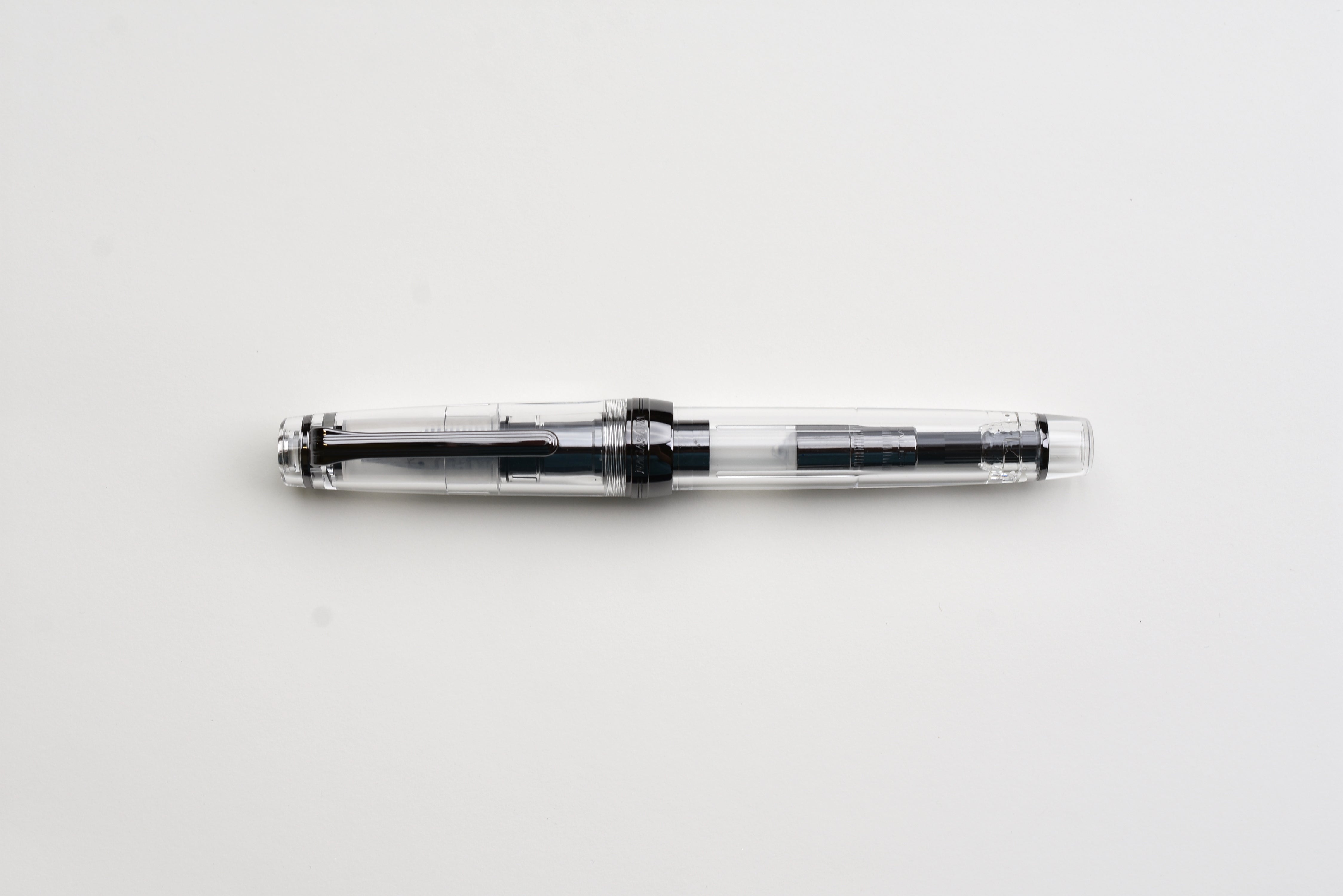 Nagasawa Original Large Fountain Pen Skeleton Gearske - Black