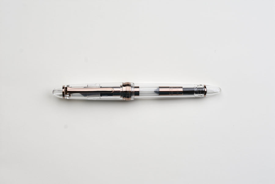 Nagasawa Original Standard Fountain Pen Skeleton Proske - Antique Gold
