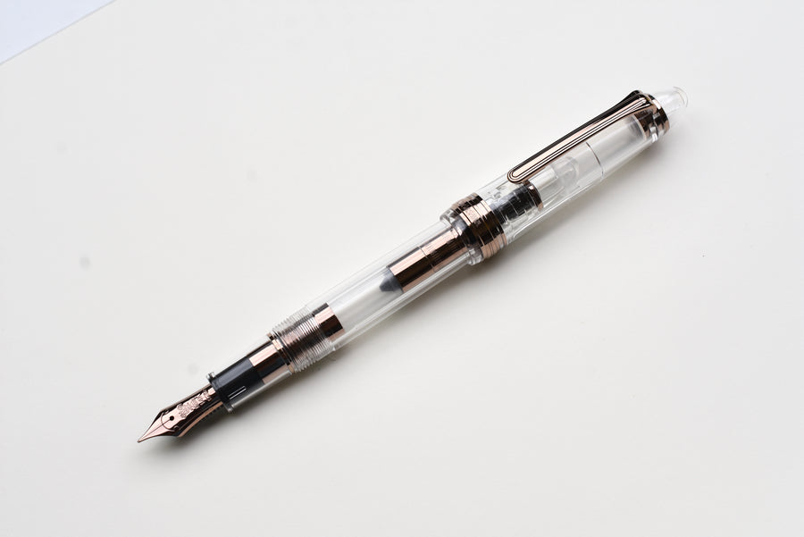 Nagasawa Original Standard Fountain Pen Skeleton Proske - Antique Gold
