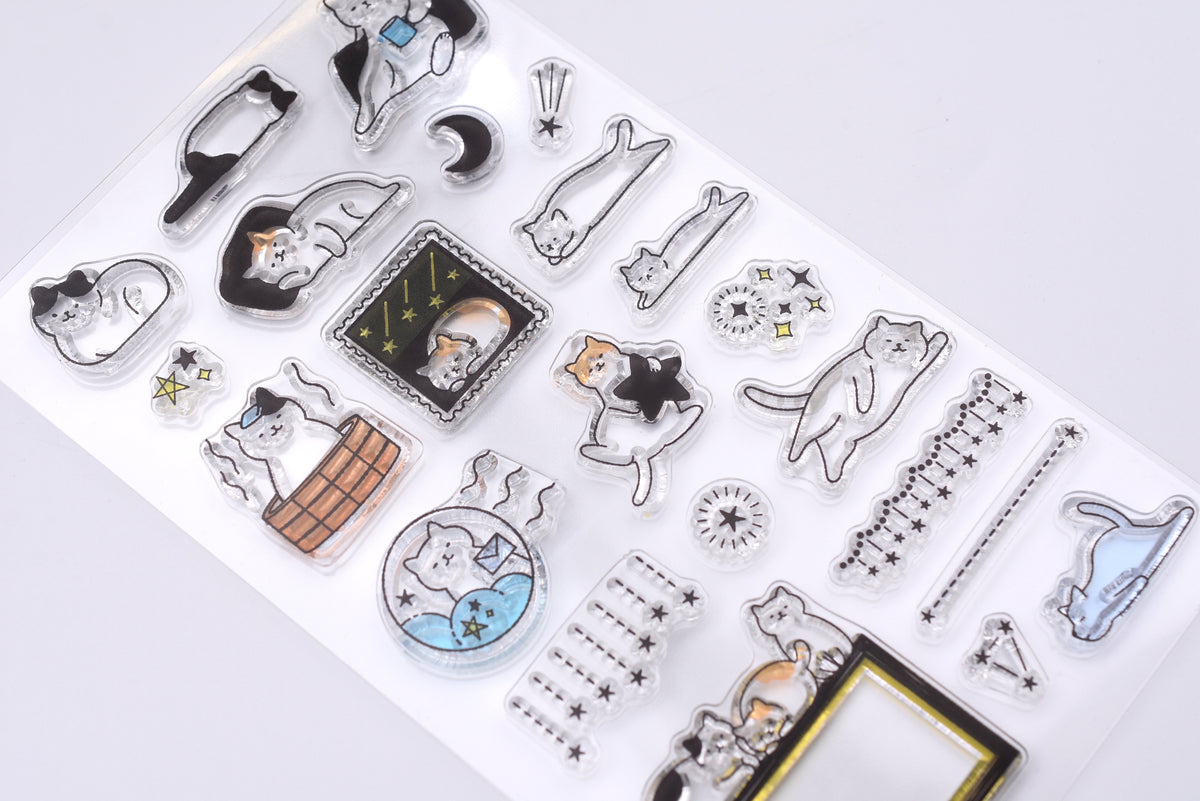 Using clear stamps