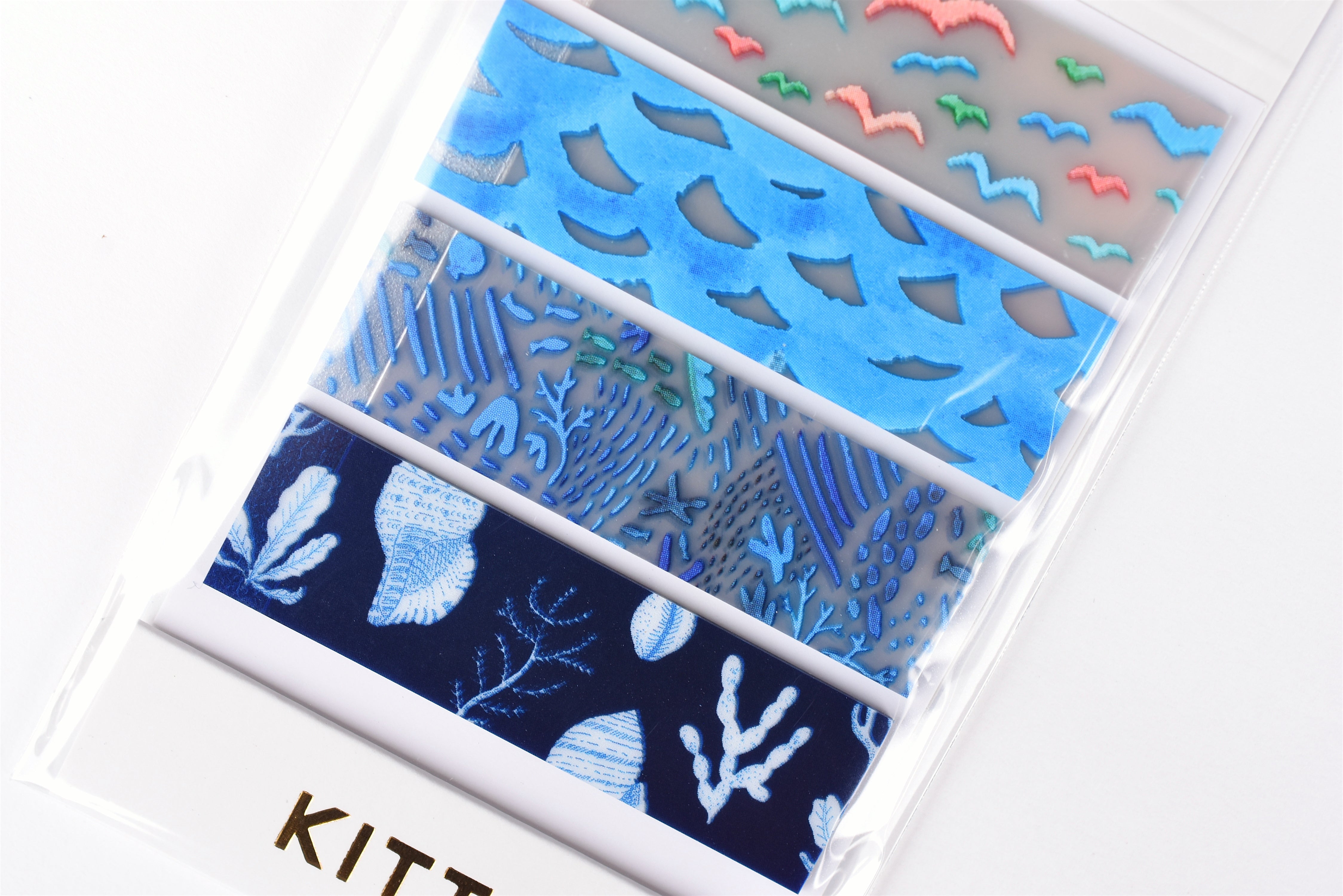 Kitta Portable Washi Tape - Clear - Sea Shore