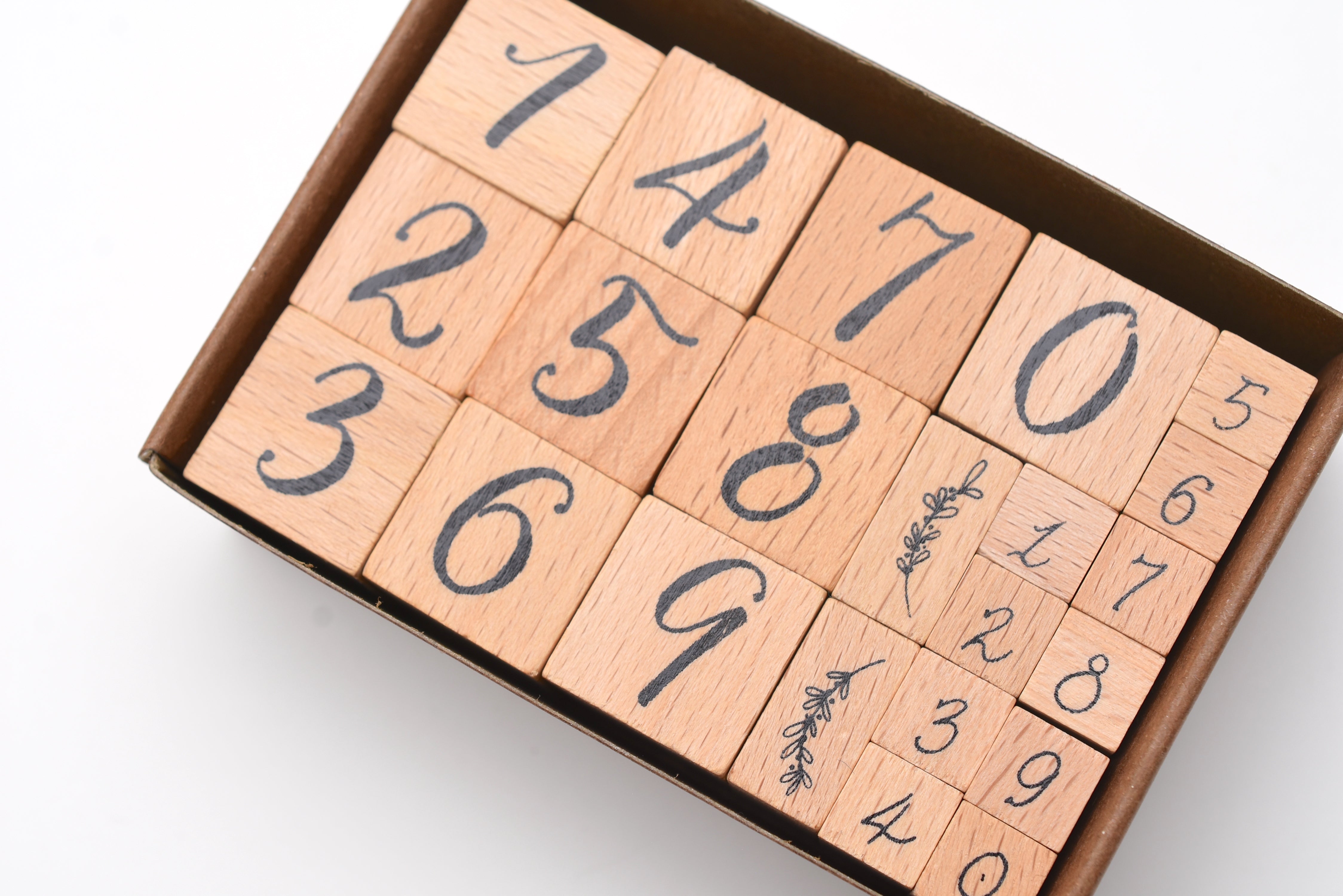 Mr. Eggplants Editor's Stamp Set - Numbers