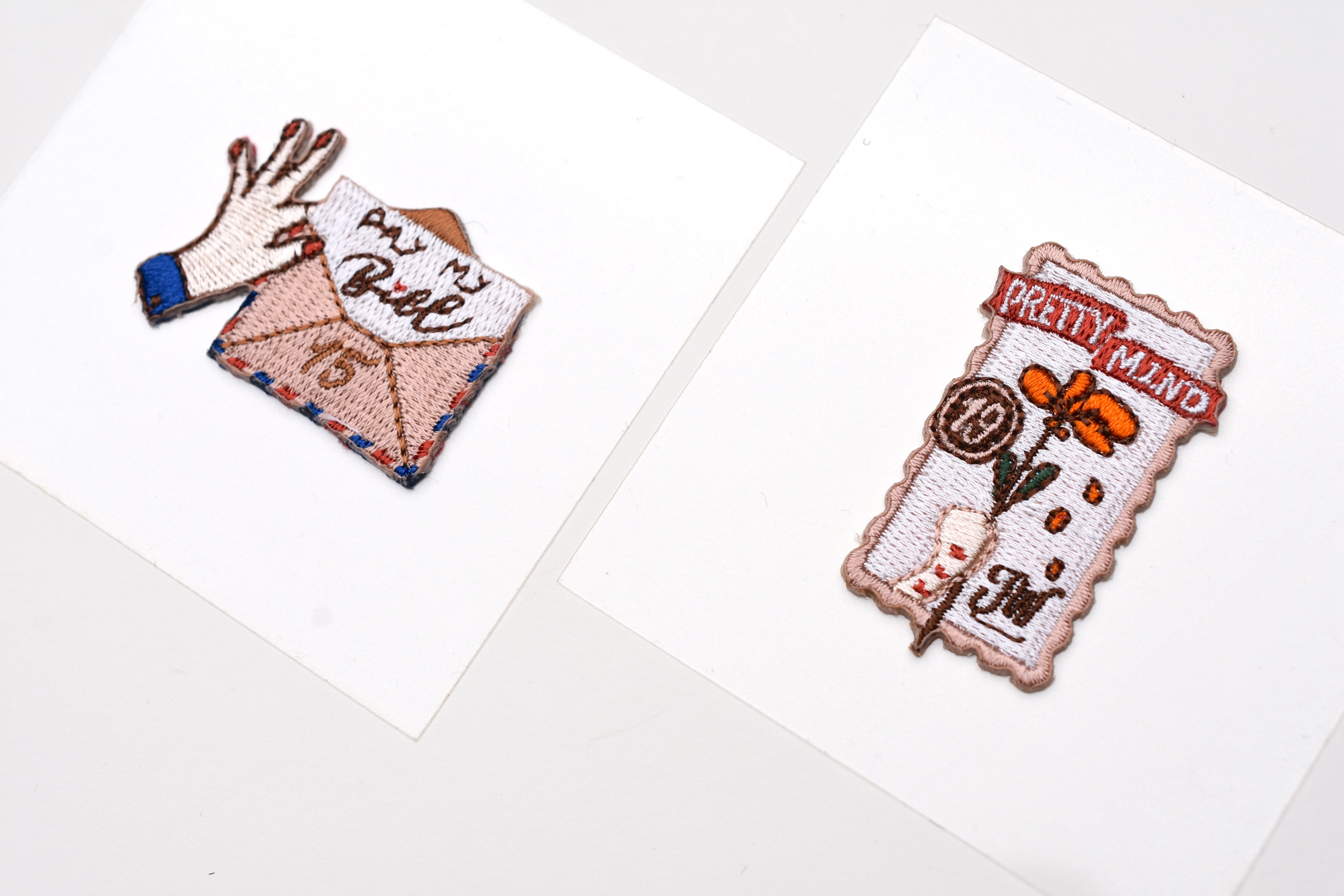 Mr. Eggplants - Embroidery Sticker Patches