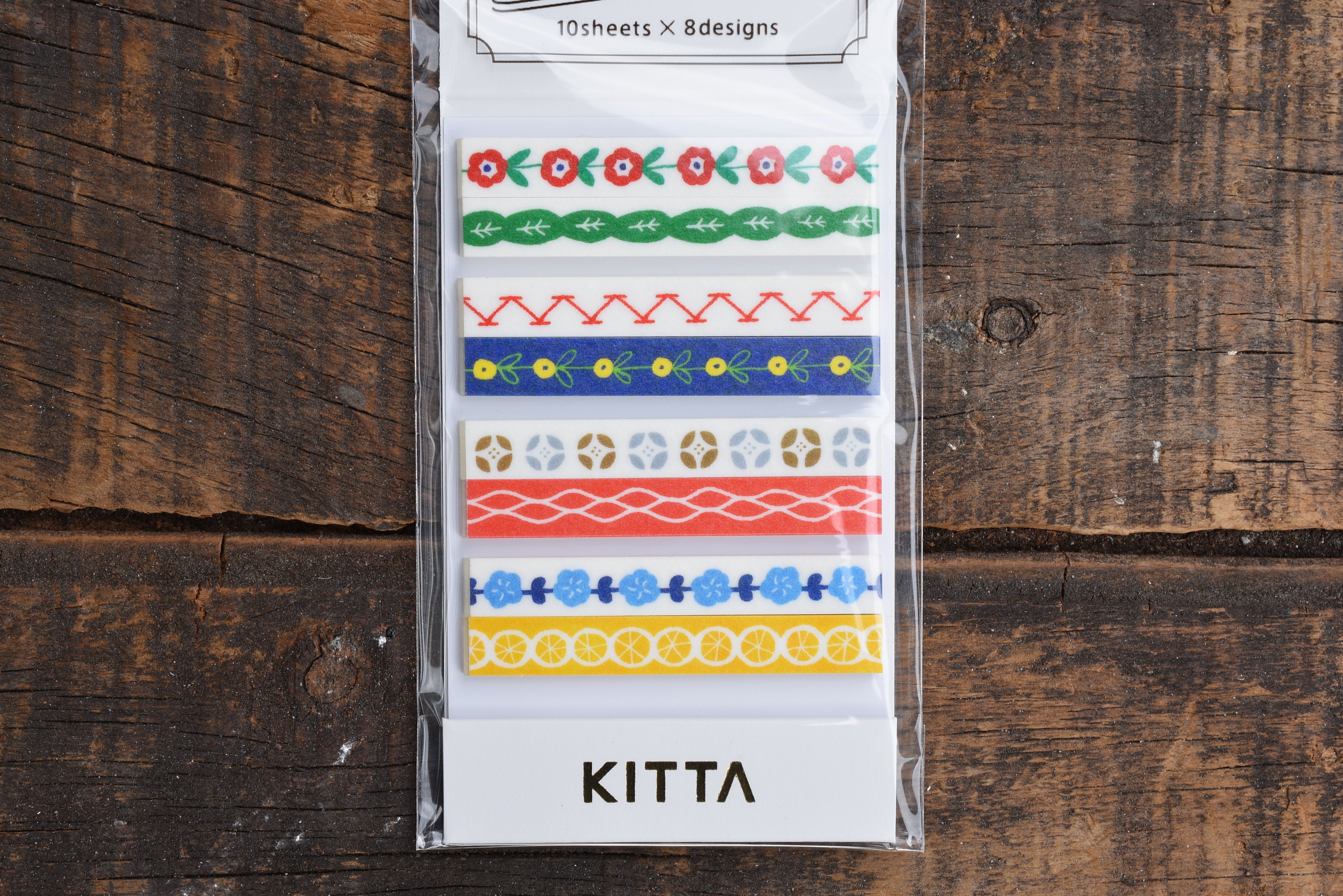 Kitta Portable Washi Tape - Slim - Tyrolean
