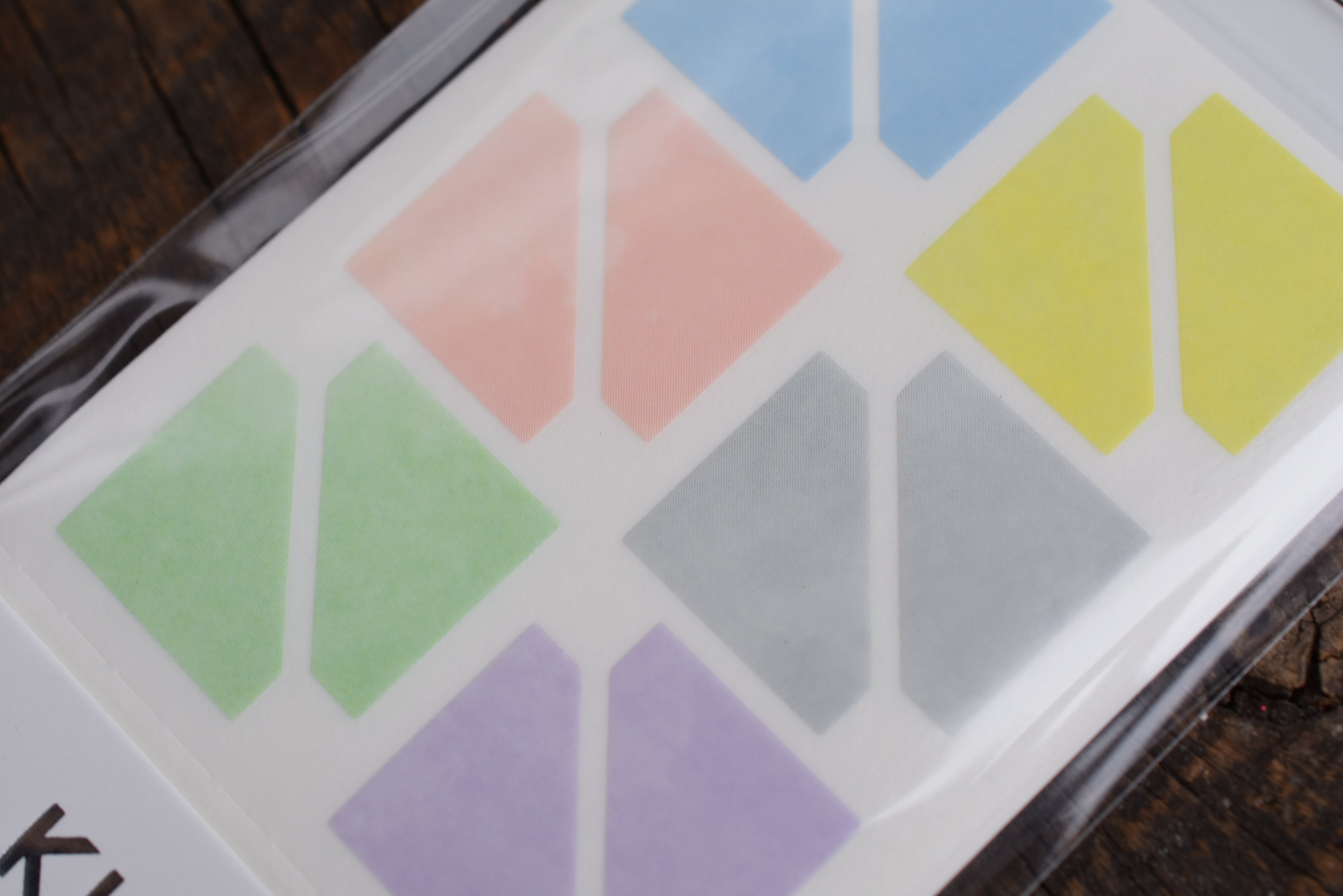 Kitta Portable Washi Tape - Seal - Plain Frames