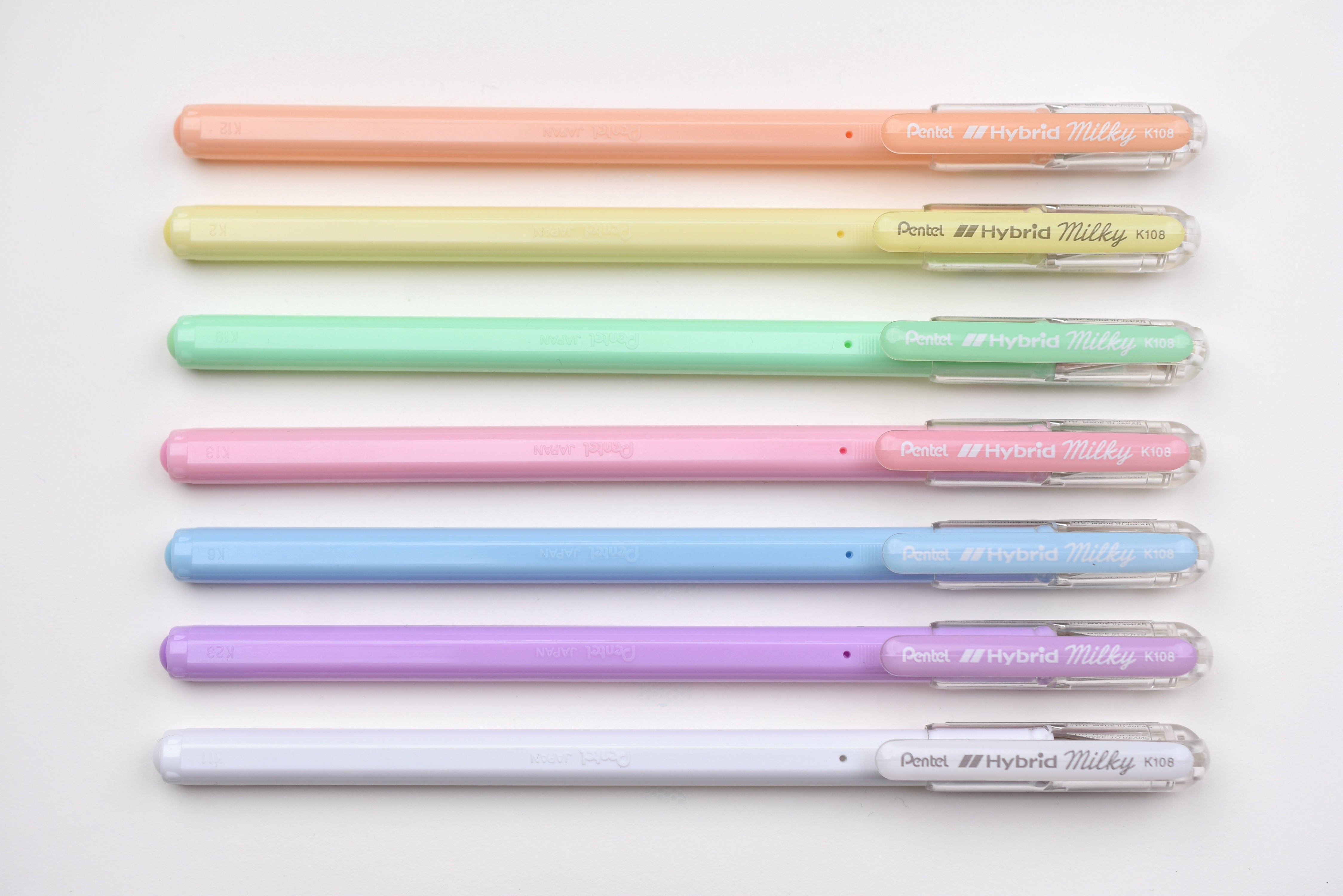 Pentel Hybrid Milky Gel Pen - 0.8mm