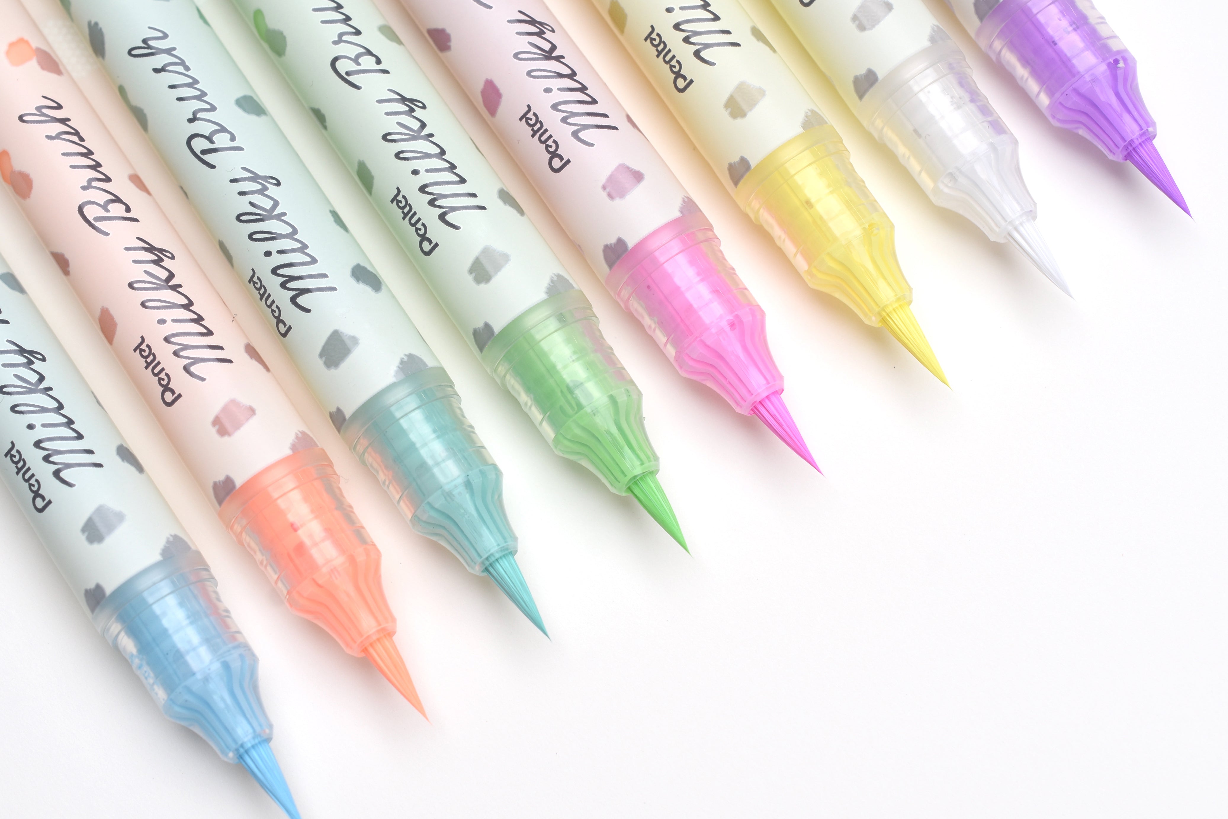 Pentel Milky Brush Marker Set