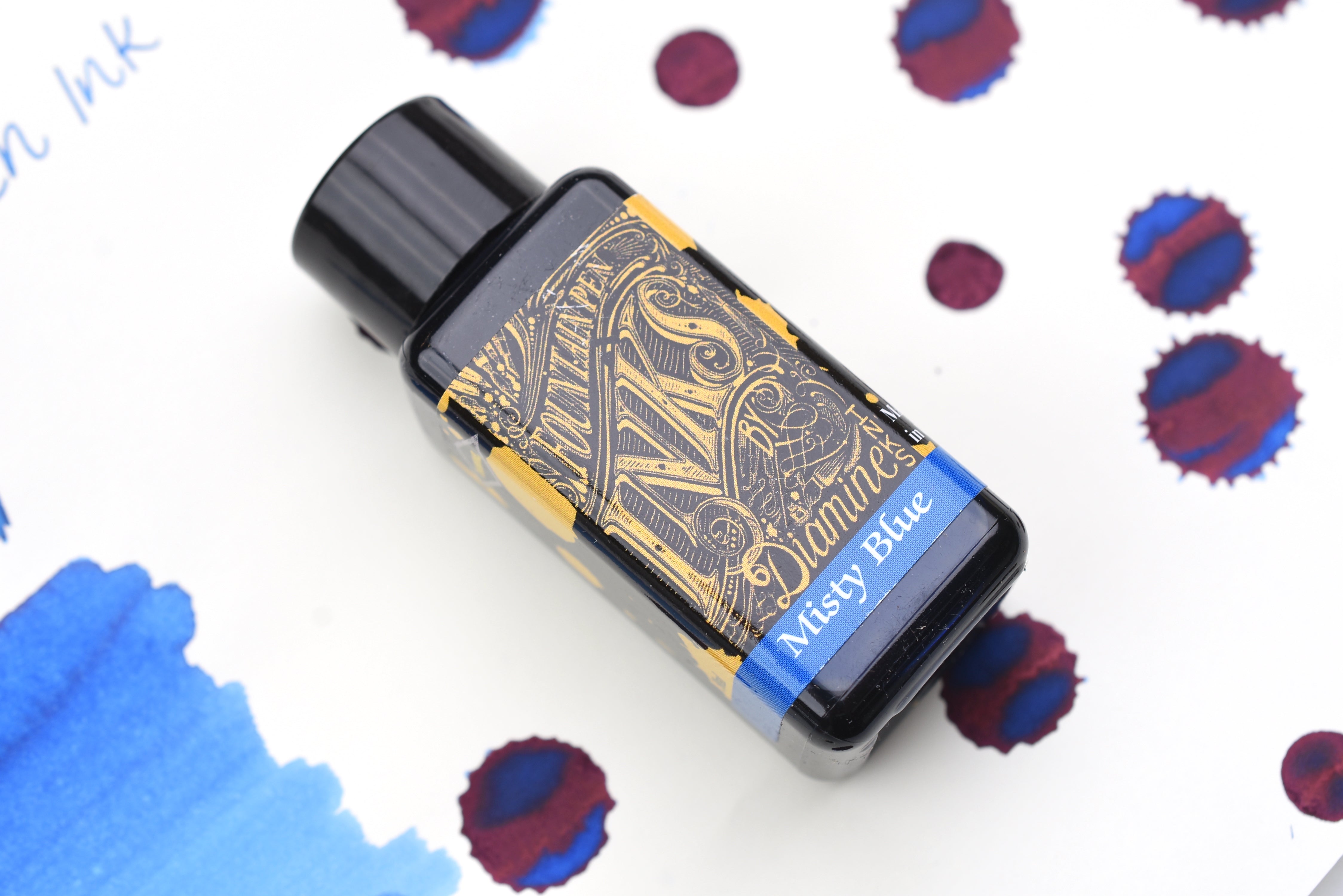 Diamine Fountain Pen Ink - Misty Blue - 30mL