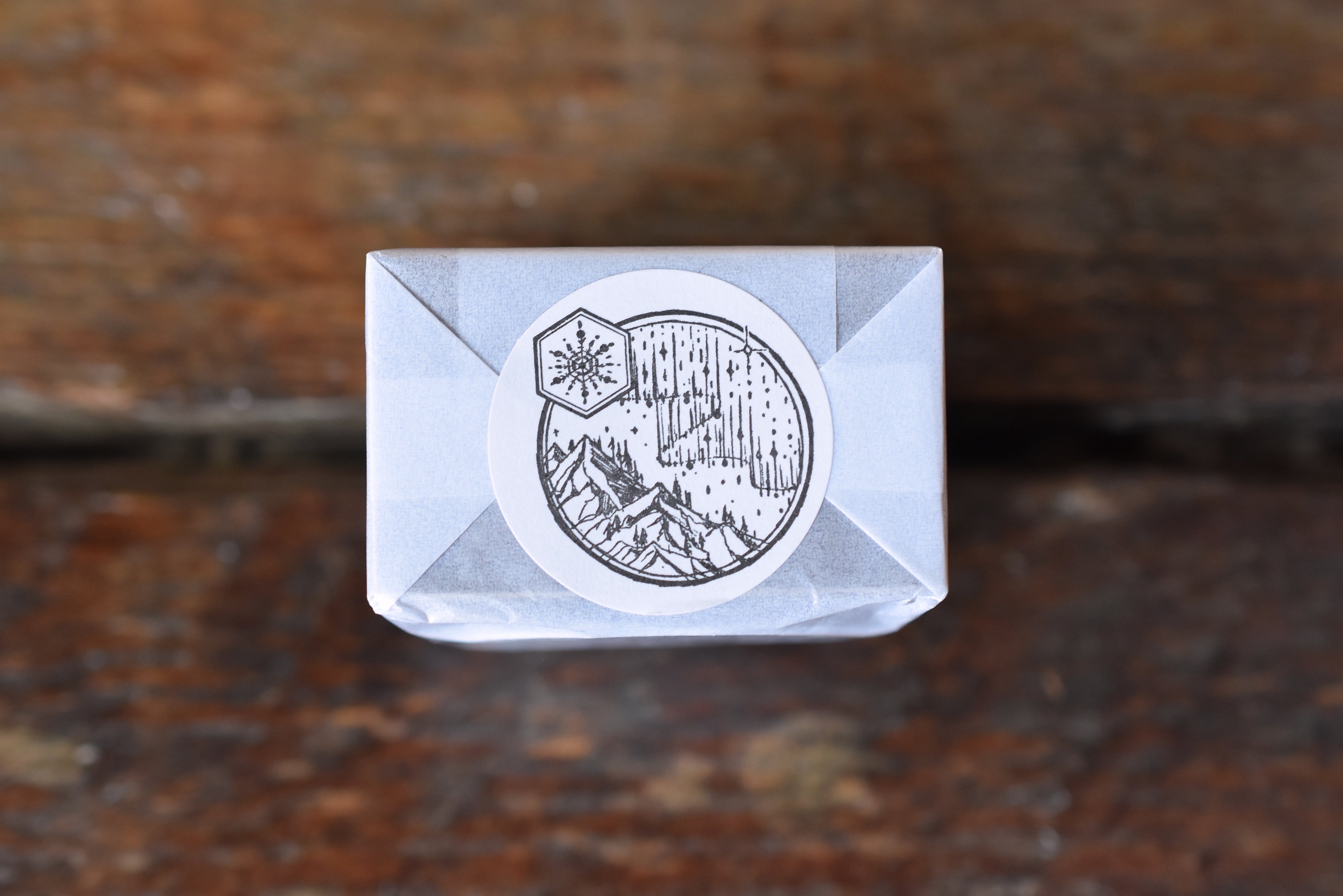 LCN Winter Mountain Metal Stamp