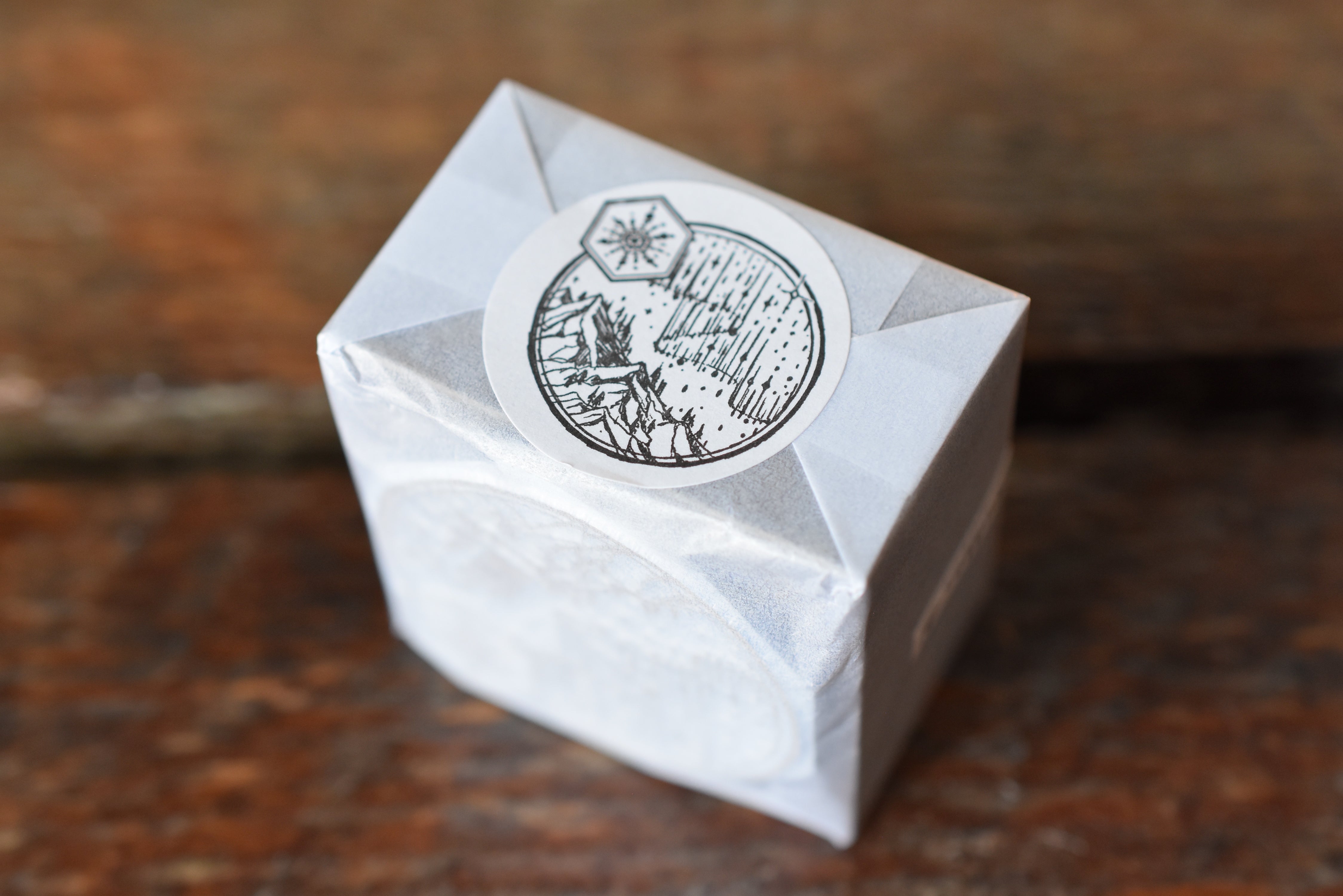 LCN Winter Mountain Metal Stamp
