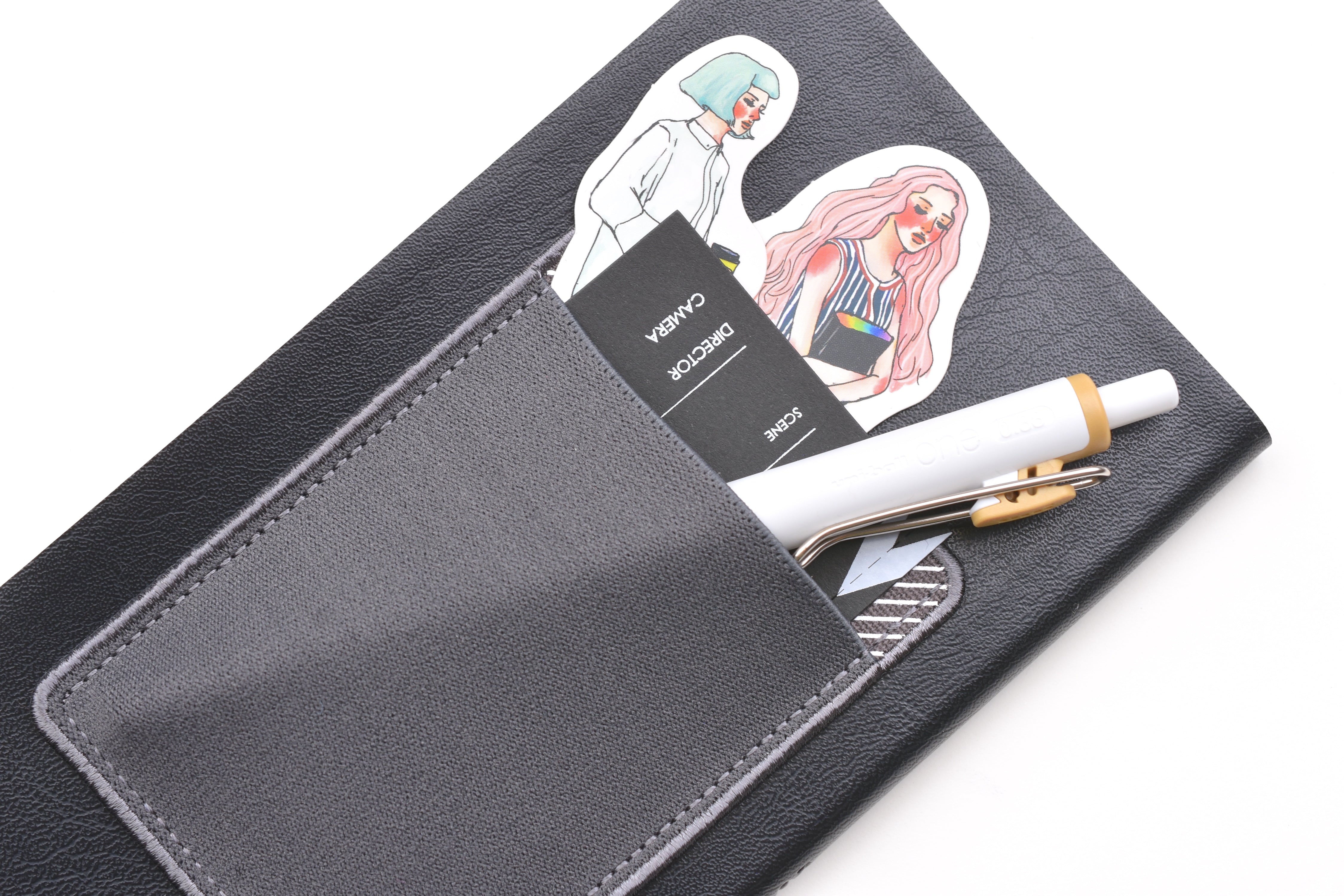 Midori Elastic Pocket Sticker