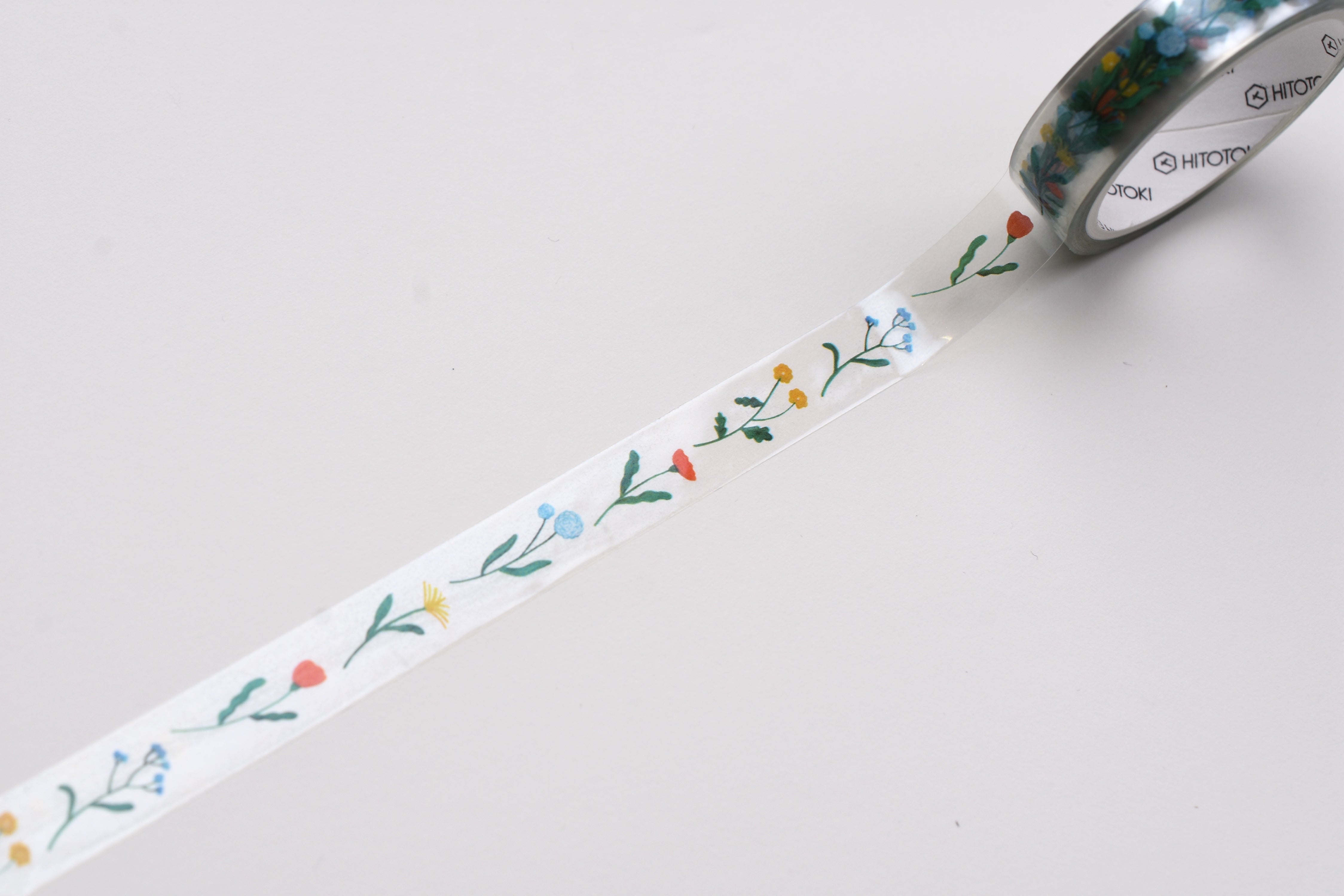 SODA Transparent Masking Tape - 10mm - Flower