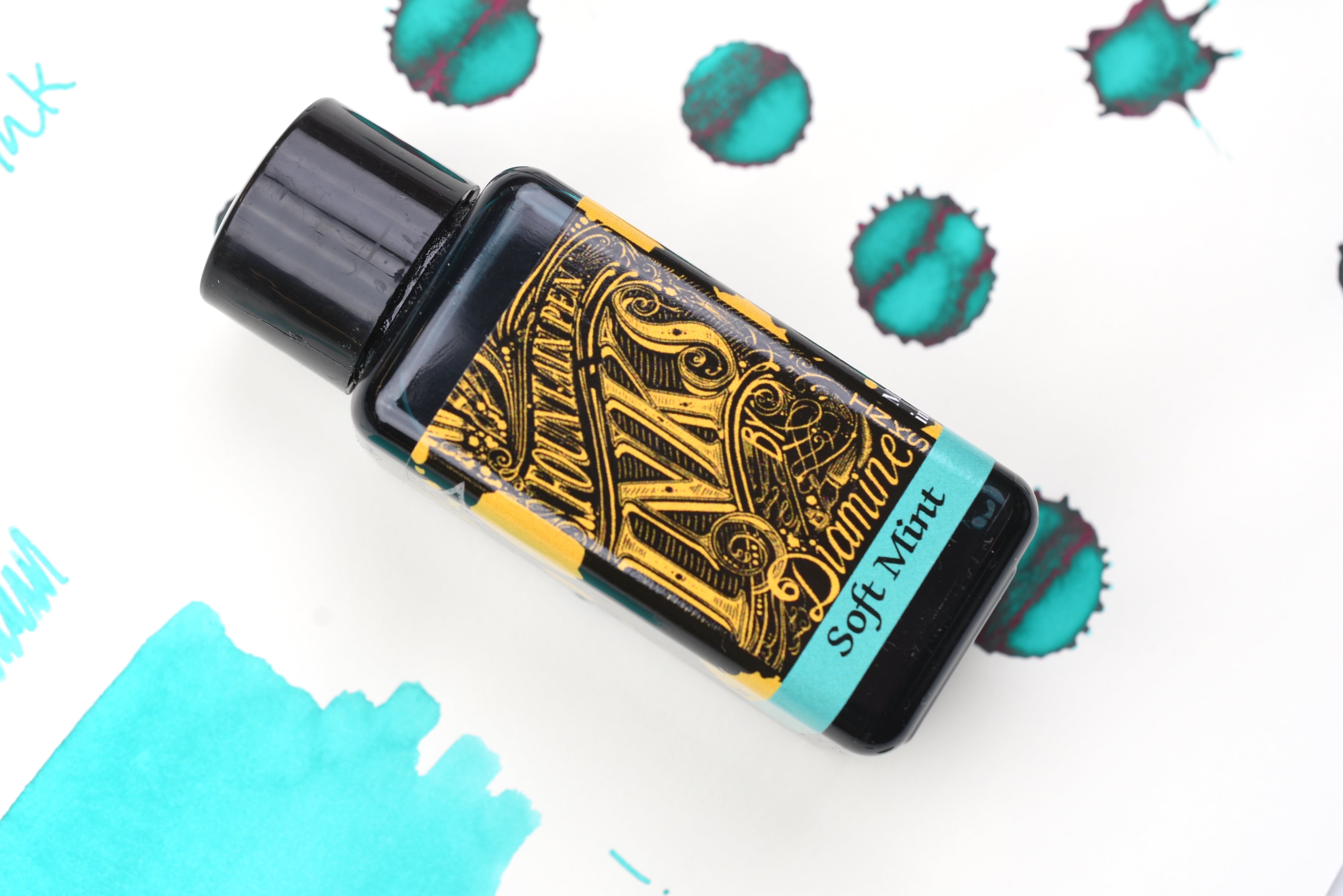 Diamine Fountain Pen Ink - Soft Mint - 30mL