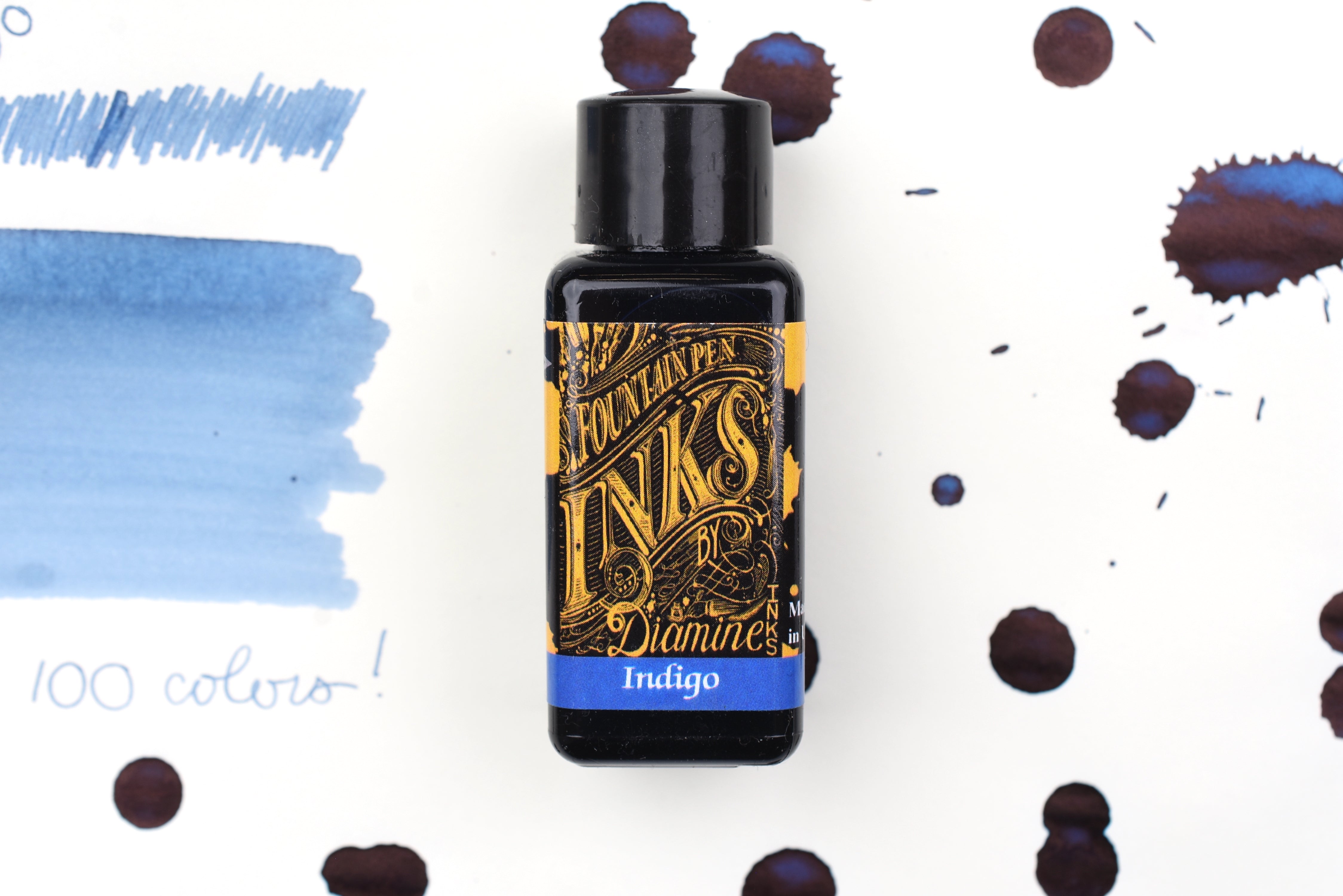 Diamine Fountain Pen Ink - Indigo - 30mL