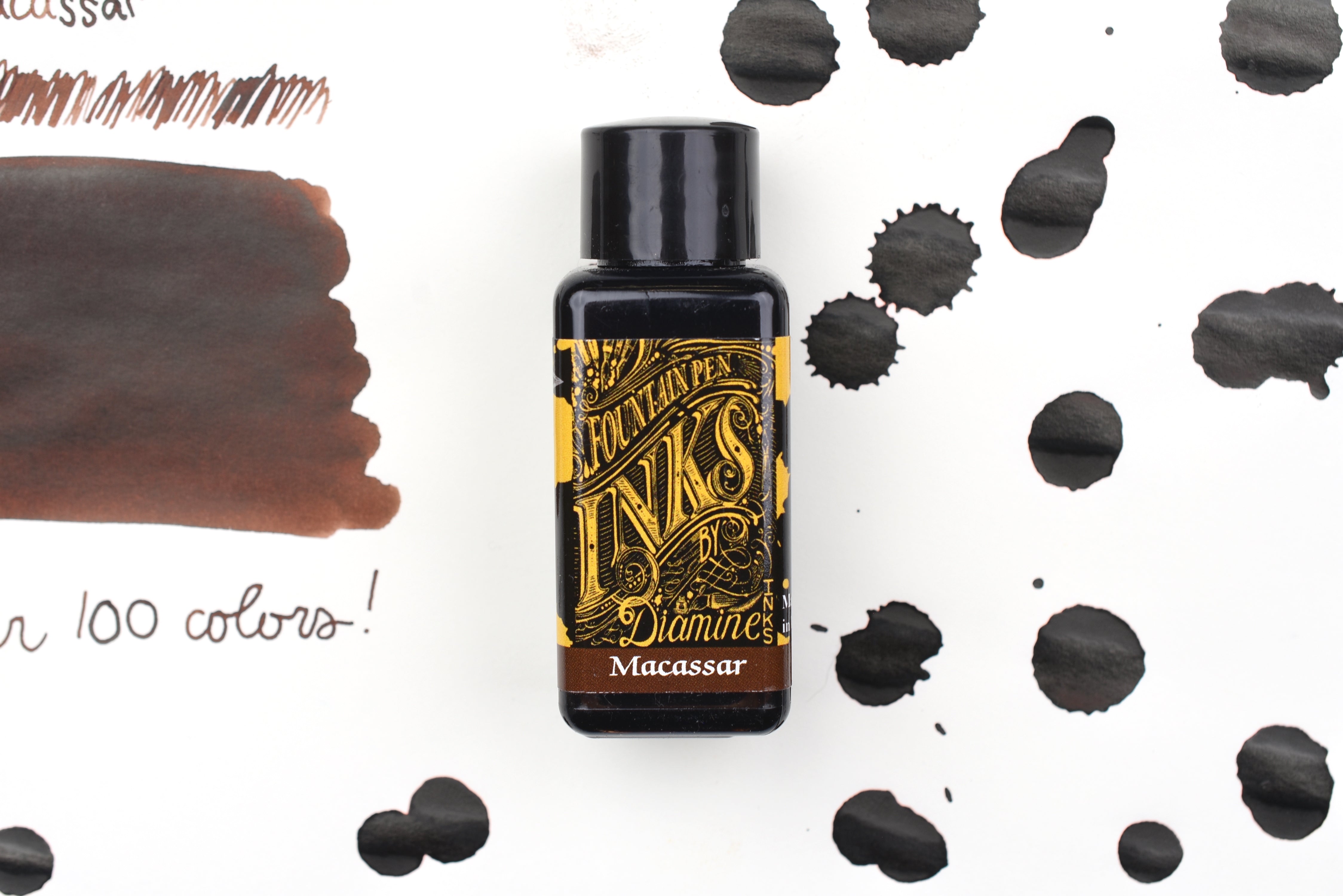 Diamine Fountain Pen Ink - Macassar - 30mL