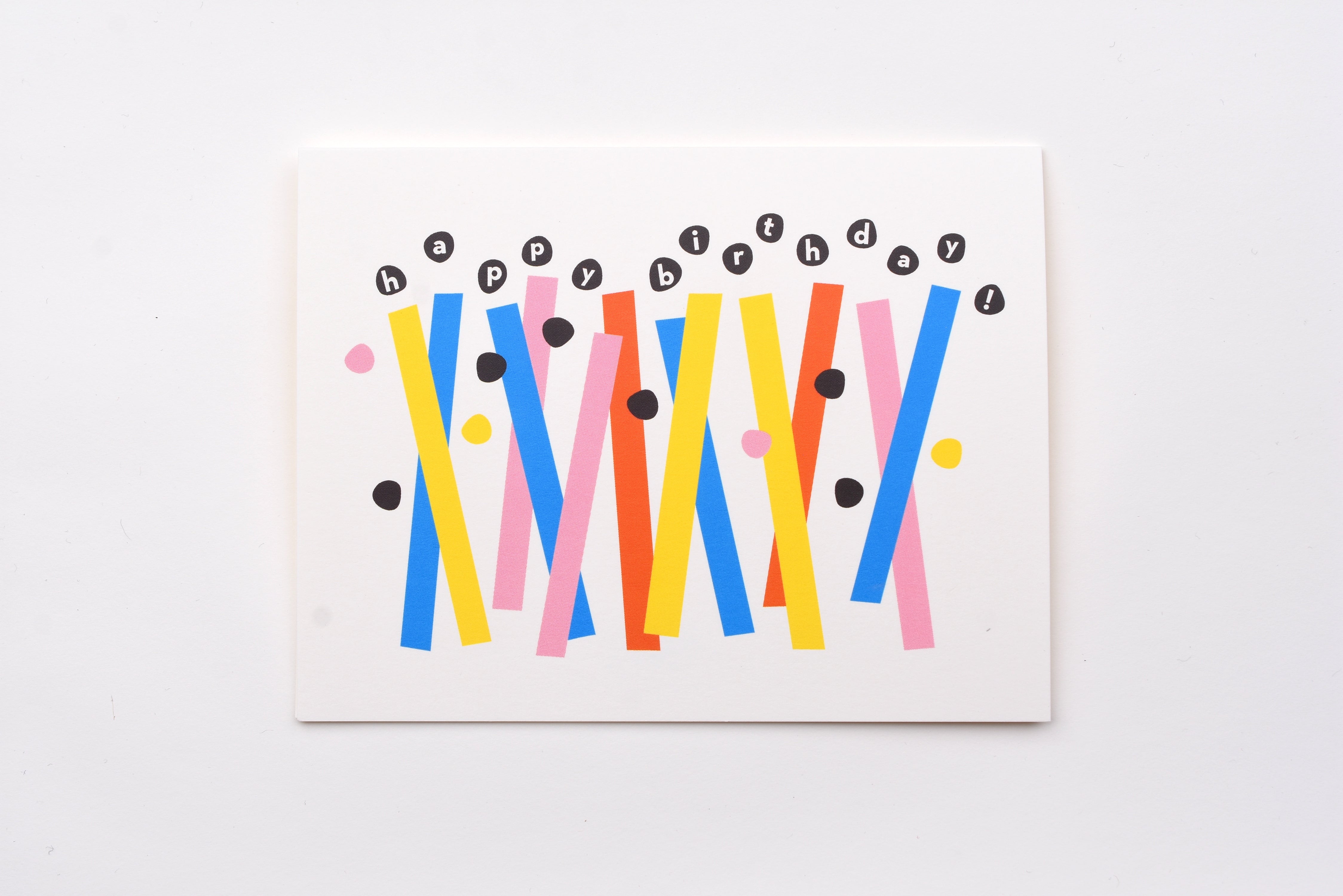 Happy Birthday Abstract Candles