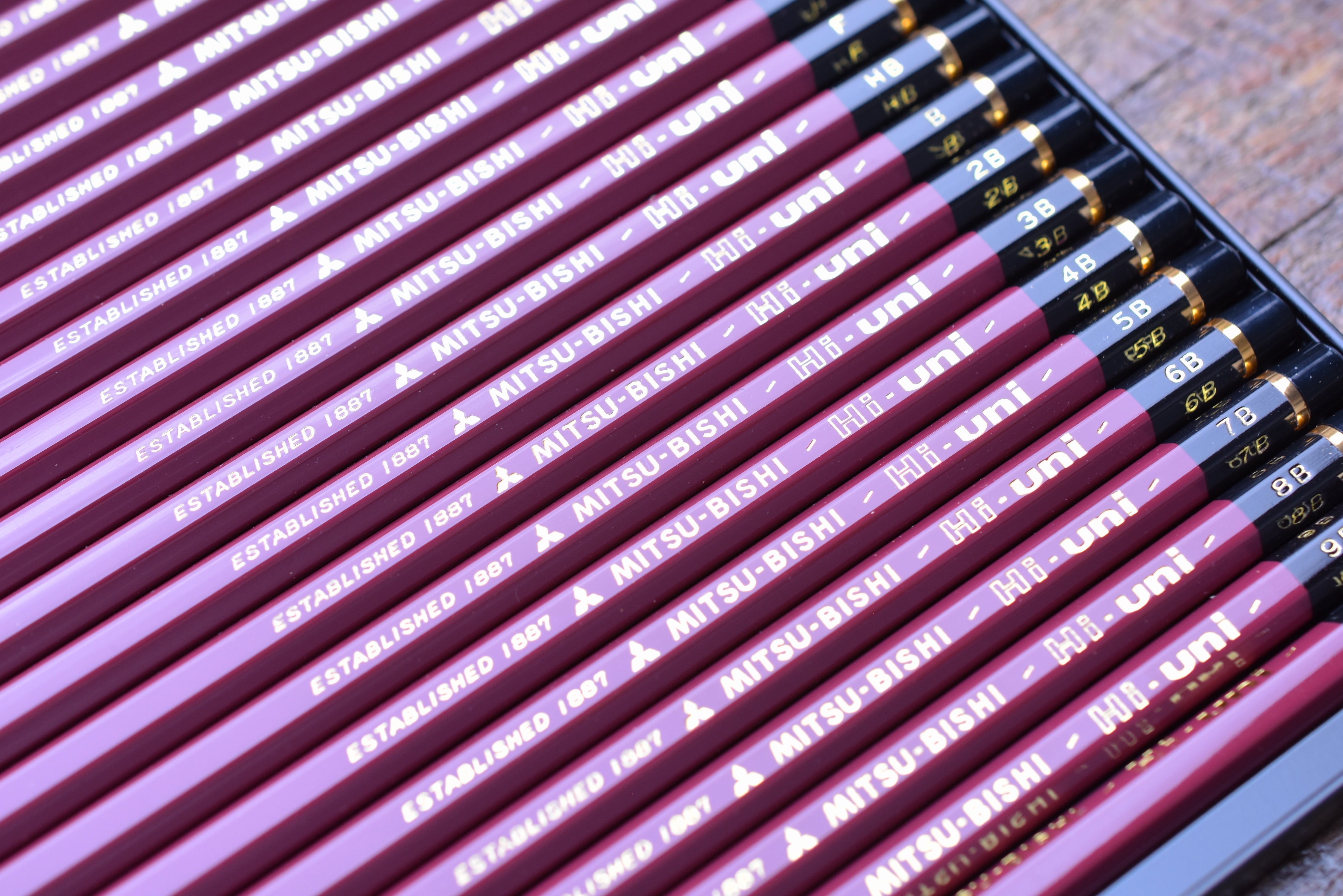 Mitsubishi Hi-Uni Pencil Art Set