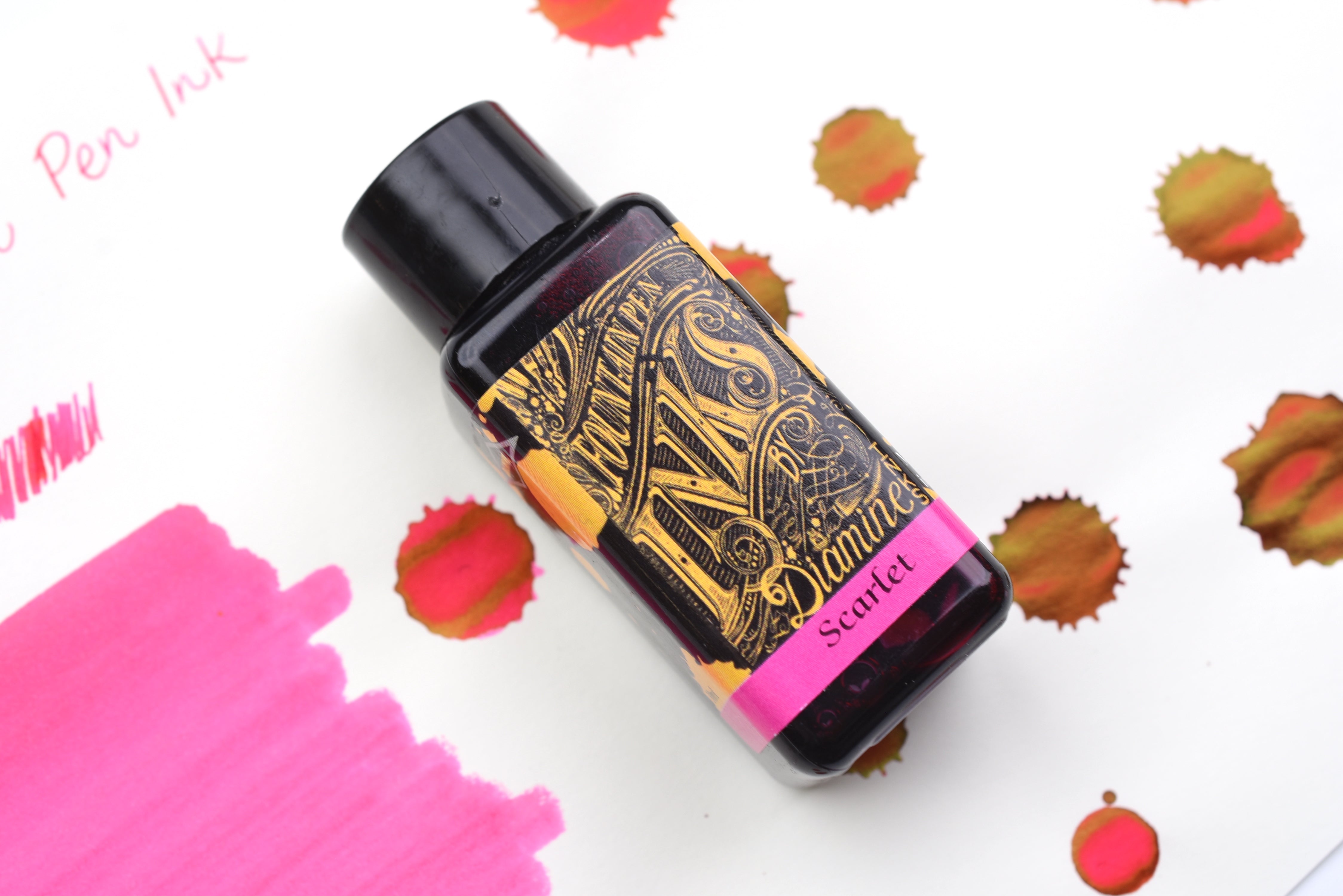 Diamine Fountain Pen Ink - Scarlet - 30mL