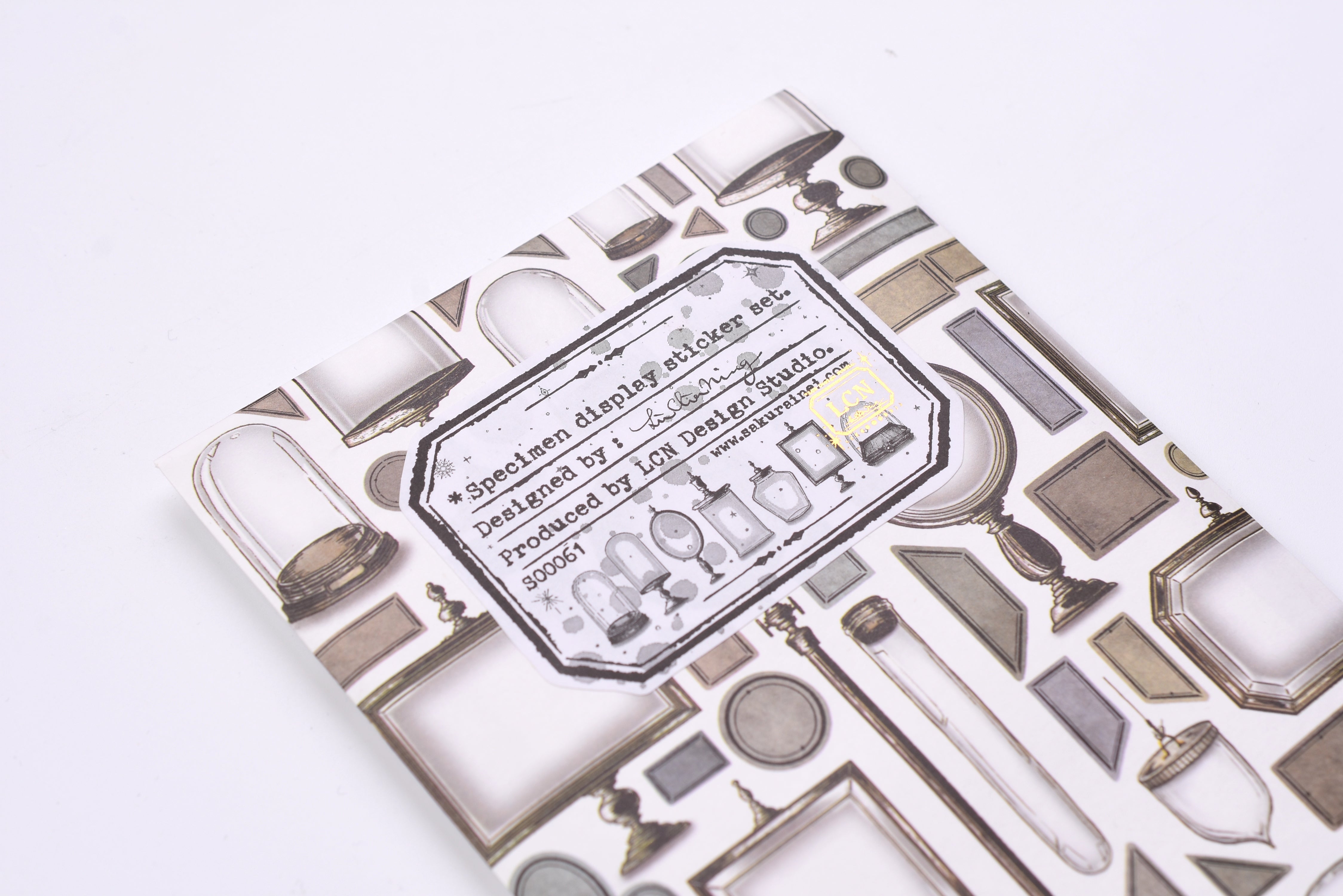 LCN Specimen Display Sticker Set