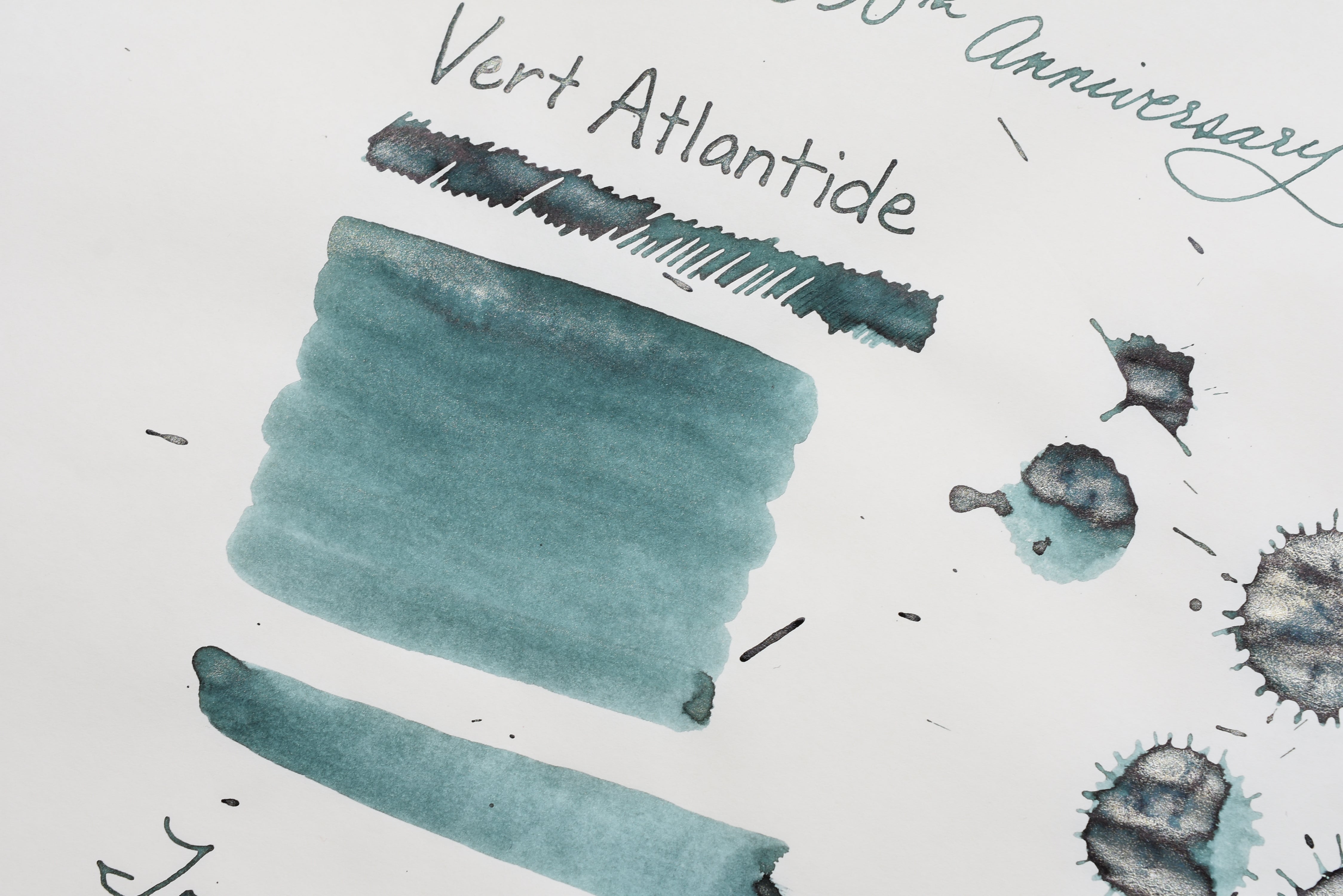 J. Herbin - Vert Atlantide - 350th Anniversary Ink - 50mL bottled ink