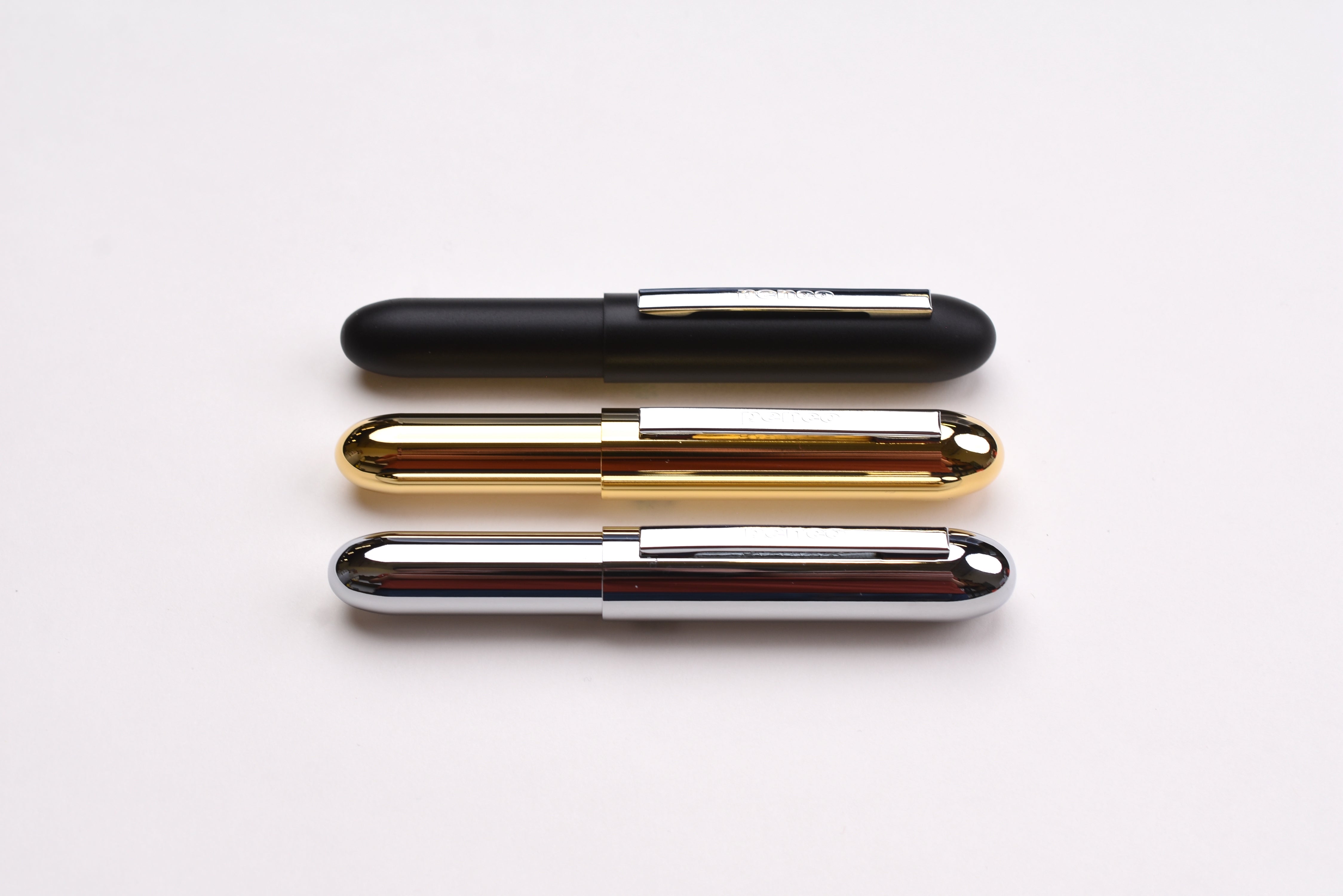 Penco Perfection Bullet Ballpoint Pen - Brass - 0.7mm