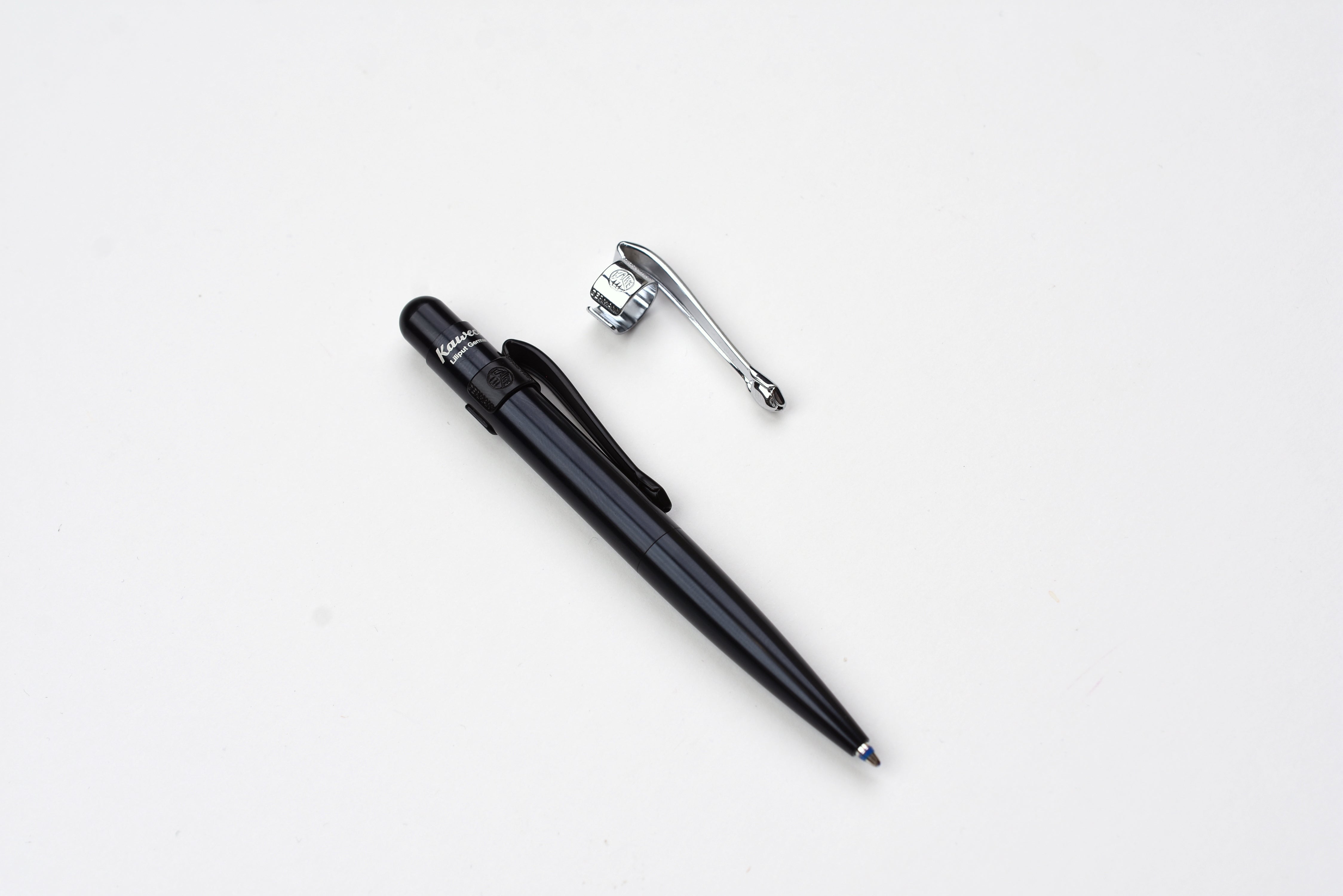 Kaweco LILIPUT Ballpoint Deluxe Pen Clip - Chrome - Small