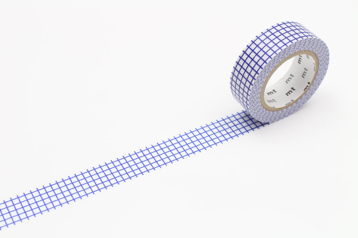 mt Washi Tape - Graph Hougan Blueberry