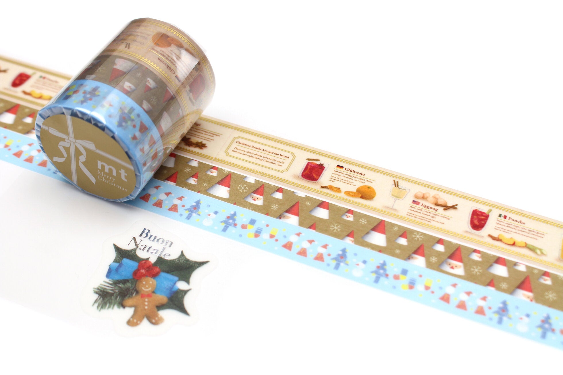 mt Washi Tape - Christmas Set C