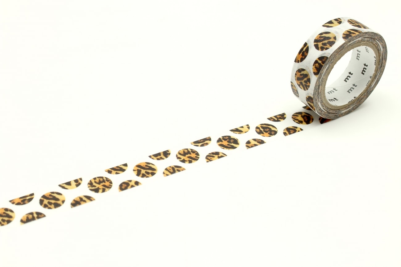 mt ex Washi Tape Dot Leopard