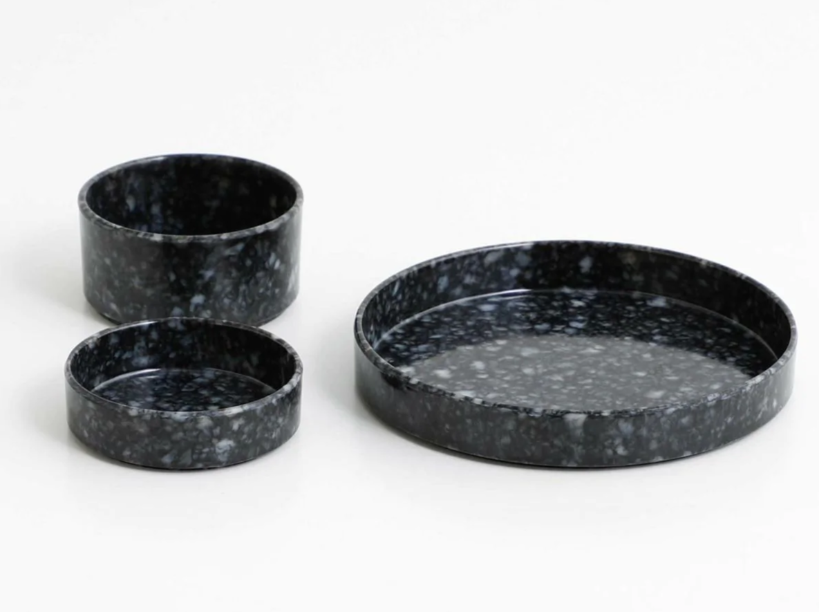 Hightide Marble Circle Desk Tray