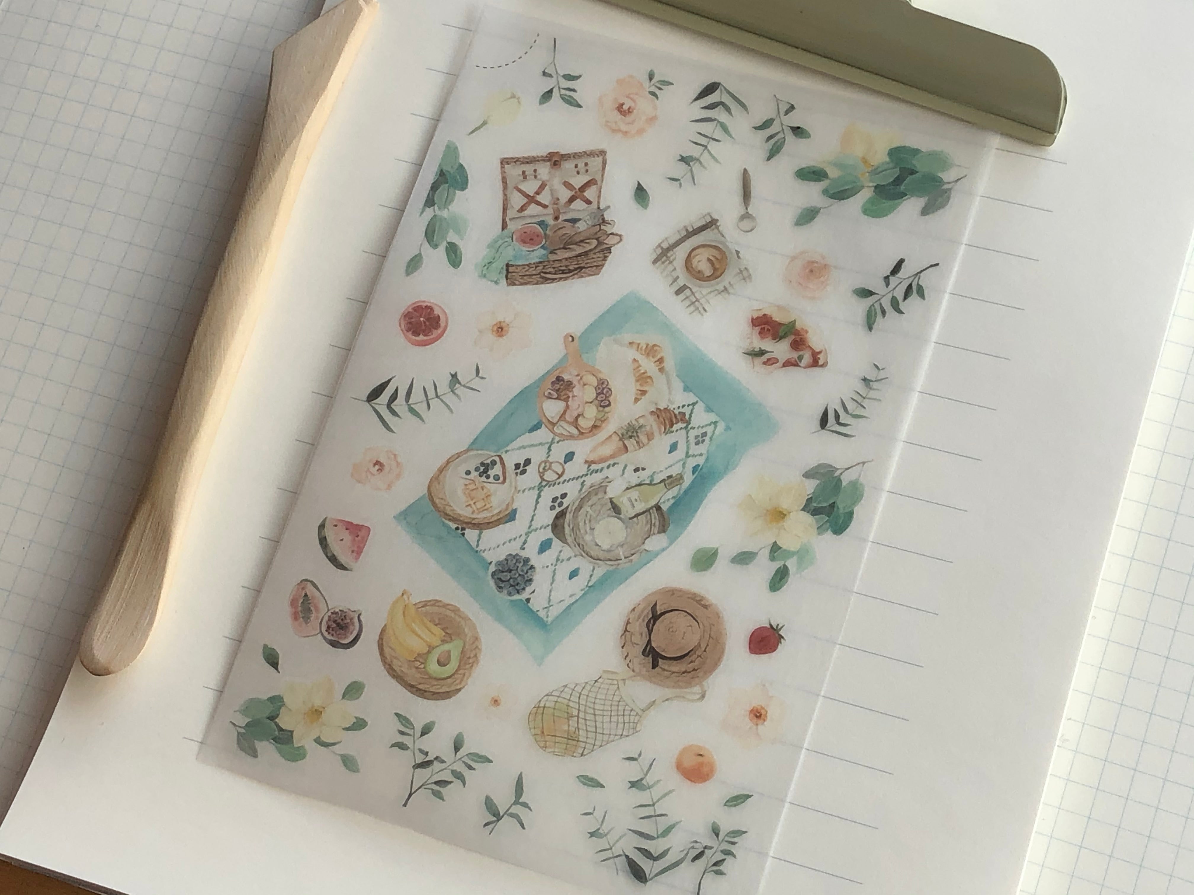 MU Print-On Stickers - Picnic - #111