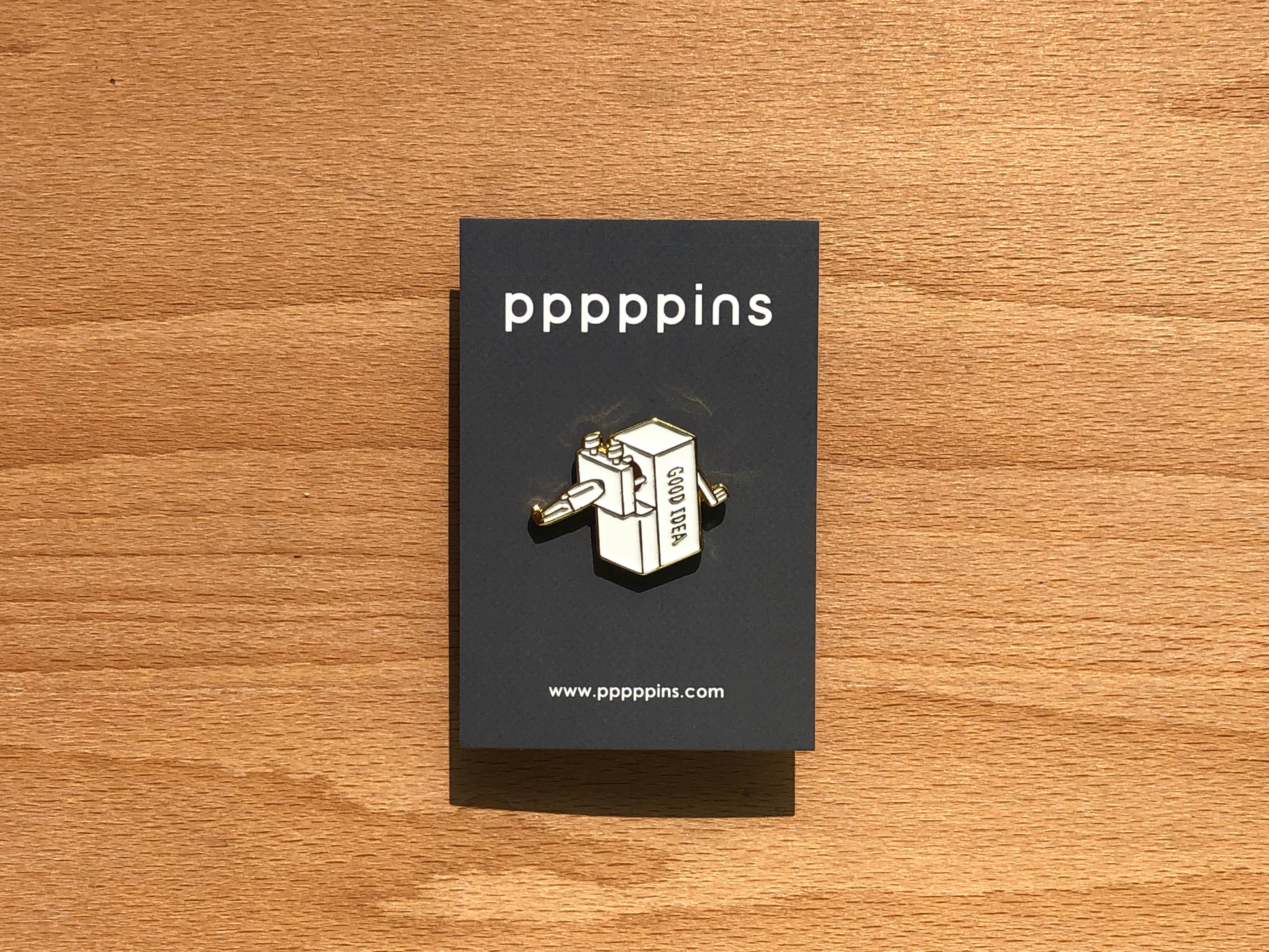 Good Idea White Pin