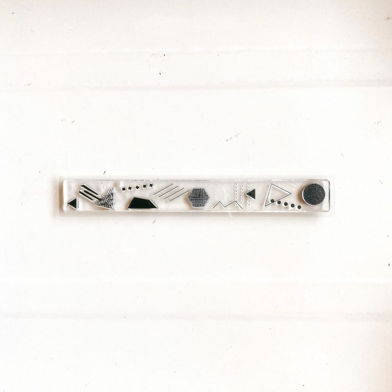 Mizushima Jizai Roller Stamp - Shapes