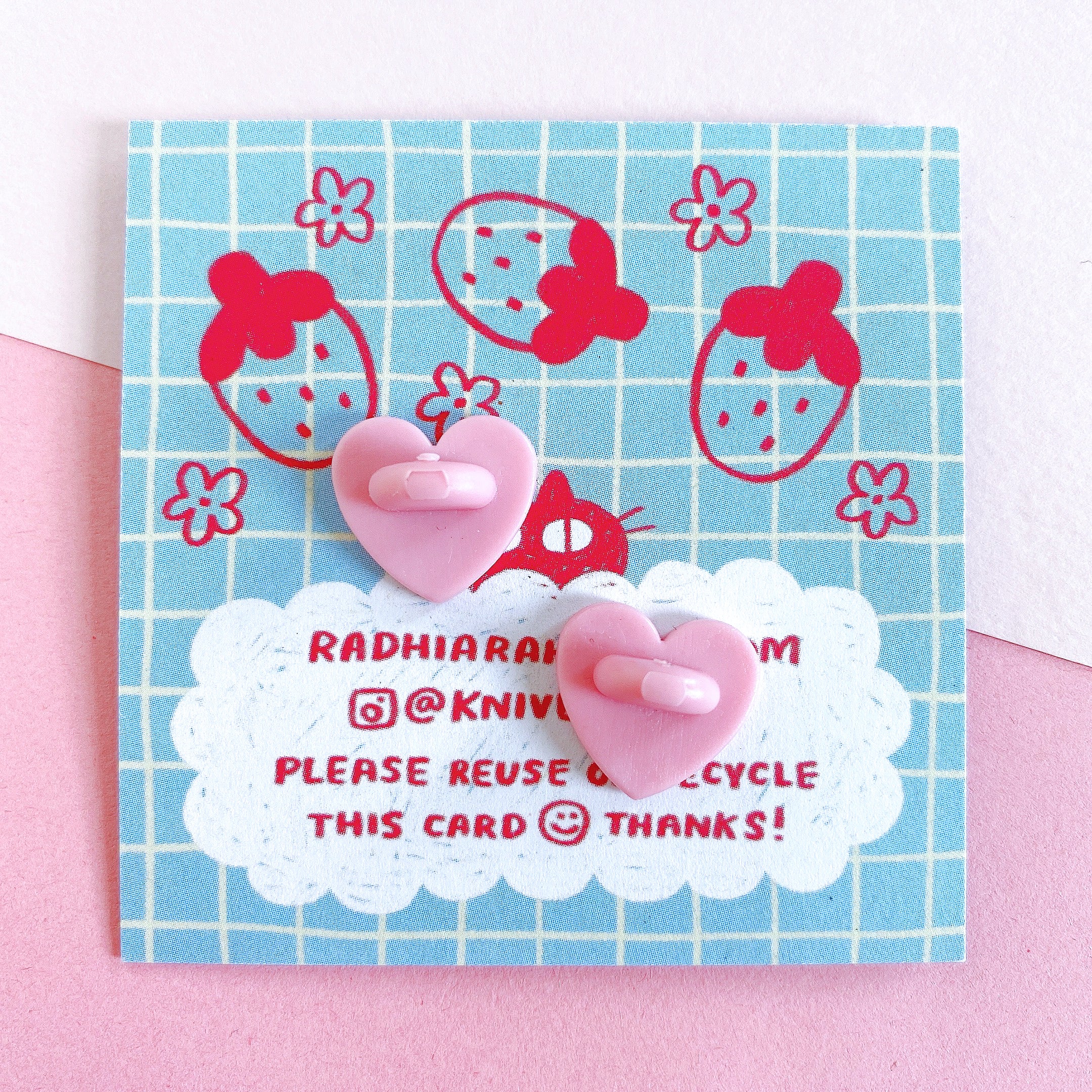 Radhia Rahman Hot Strawberry Enamel Pin