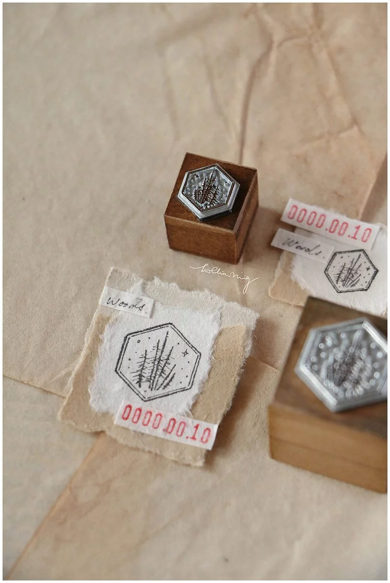LCN Woods Metal Stamp